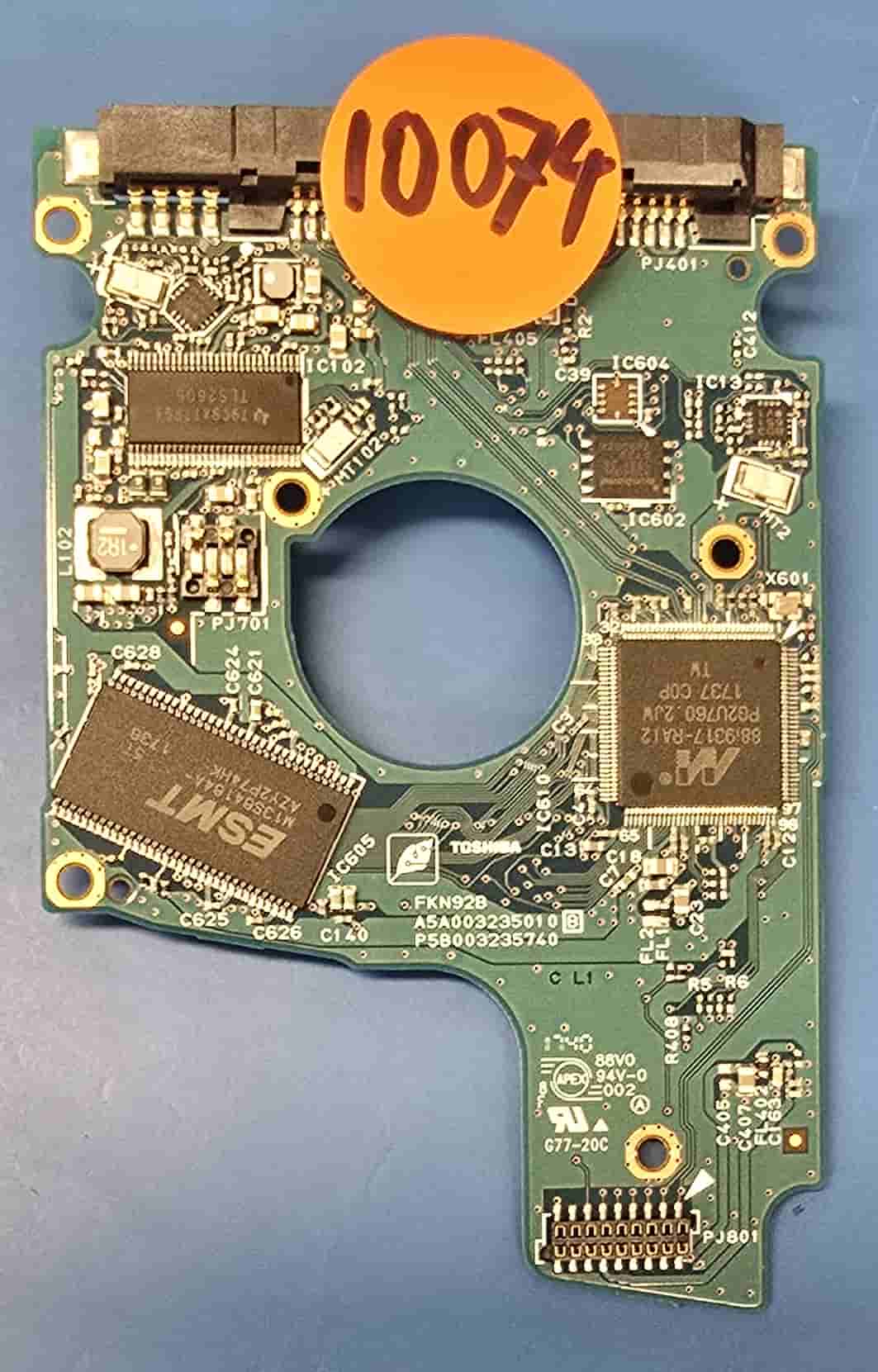 Toshiba MQ01ABD100 G003235C 01KT1K PCB for Sale