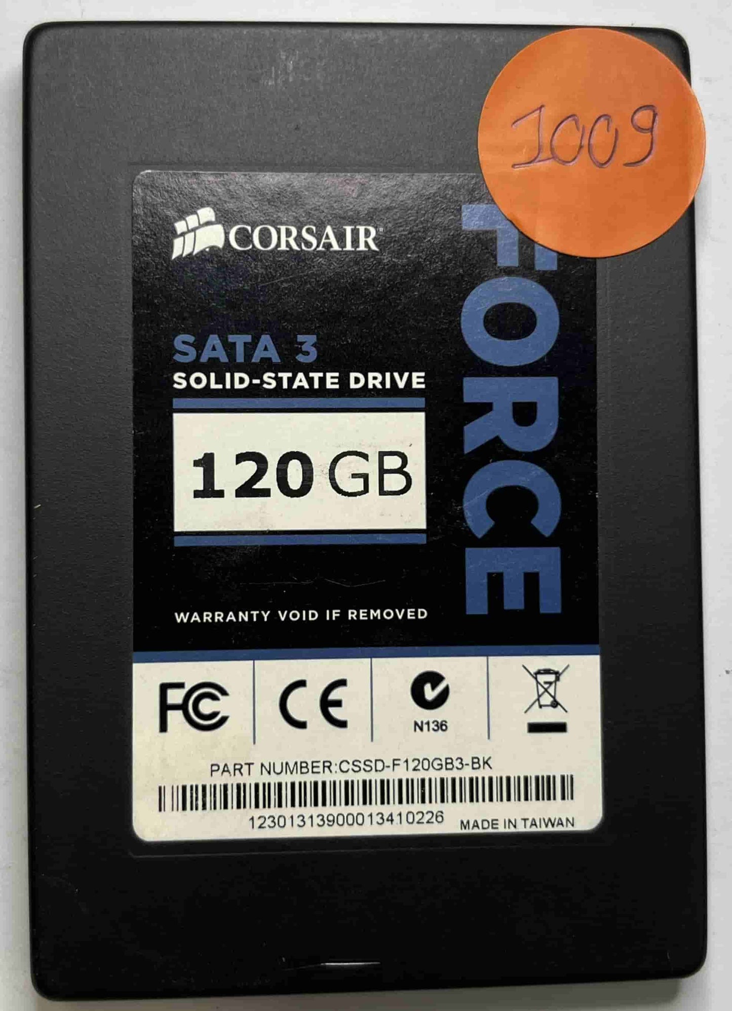 CORSAIR Force 3 CSSD-F120GB3-BK (1009) SSD for Sale