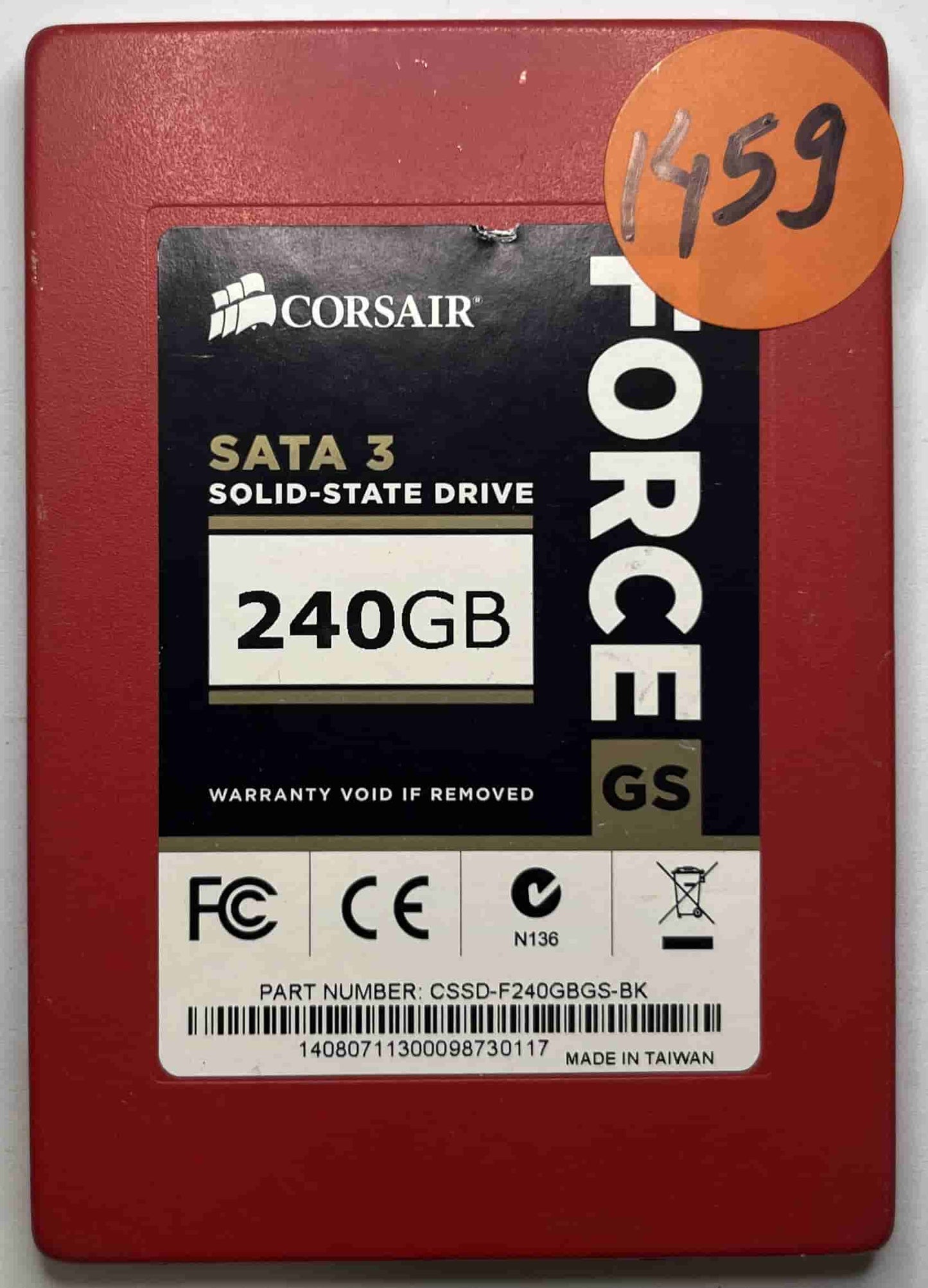 CORSAIR Force GS 240.0 CSSD-F240GBGS-BK (1459) SSD for Sale