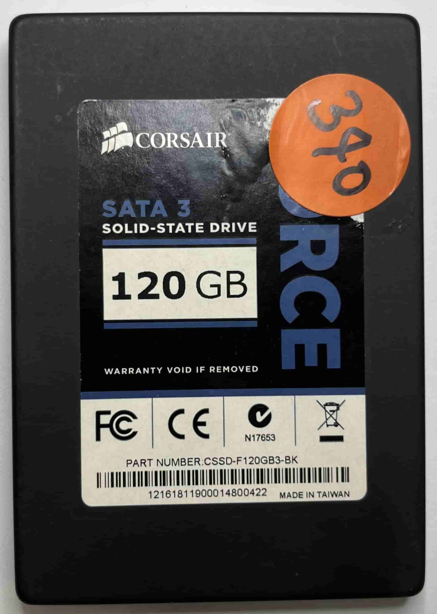 CORSAIR FORCE CSSD-F120GB3 (340) SSD for Sale