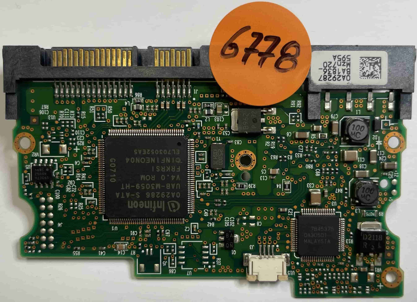 Hitachi HDS728080PLA380 F 0A30363 01 PCB for Sale