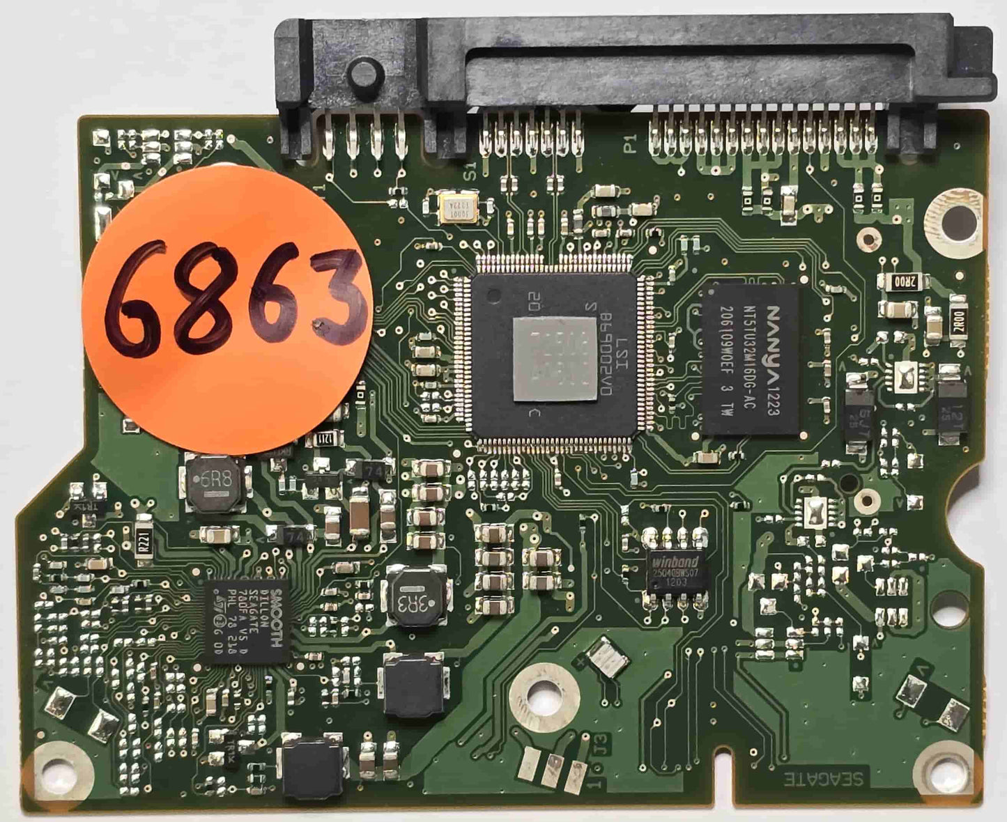Seagate ST1000DM003 100687658 REV B 1CH162-300 PCB for Sale
