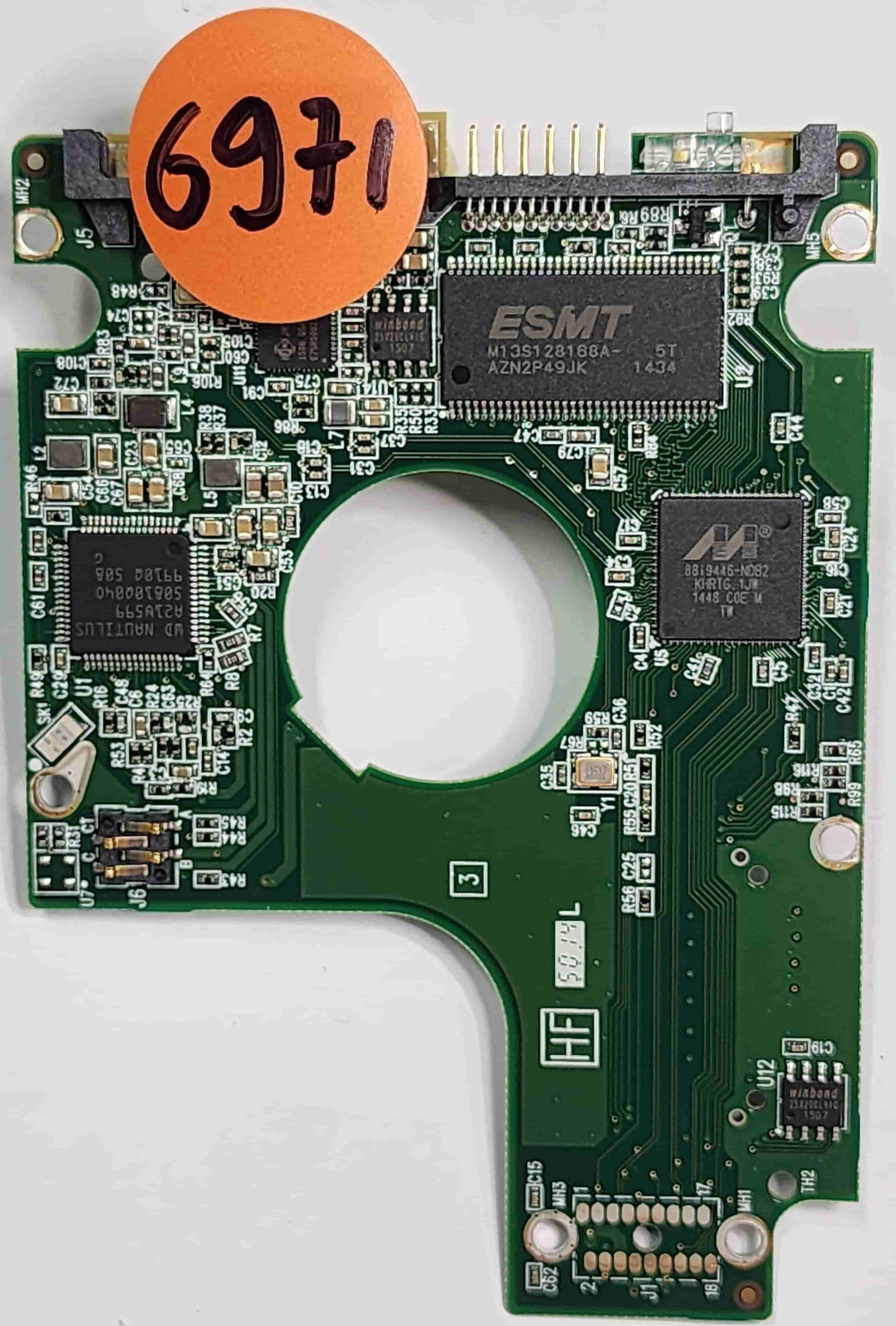 Western Digital WD10JMVW-11AJGS2 2060-771961-001 REV A PCB for Sale