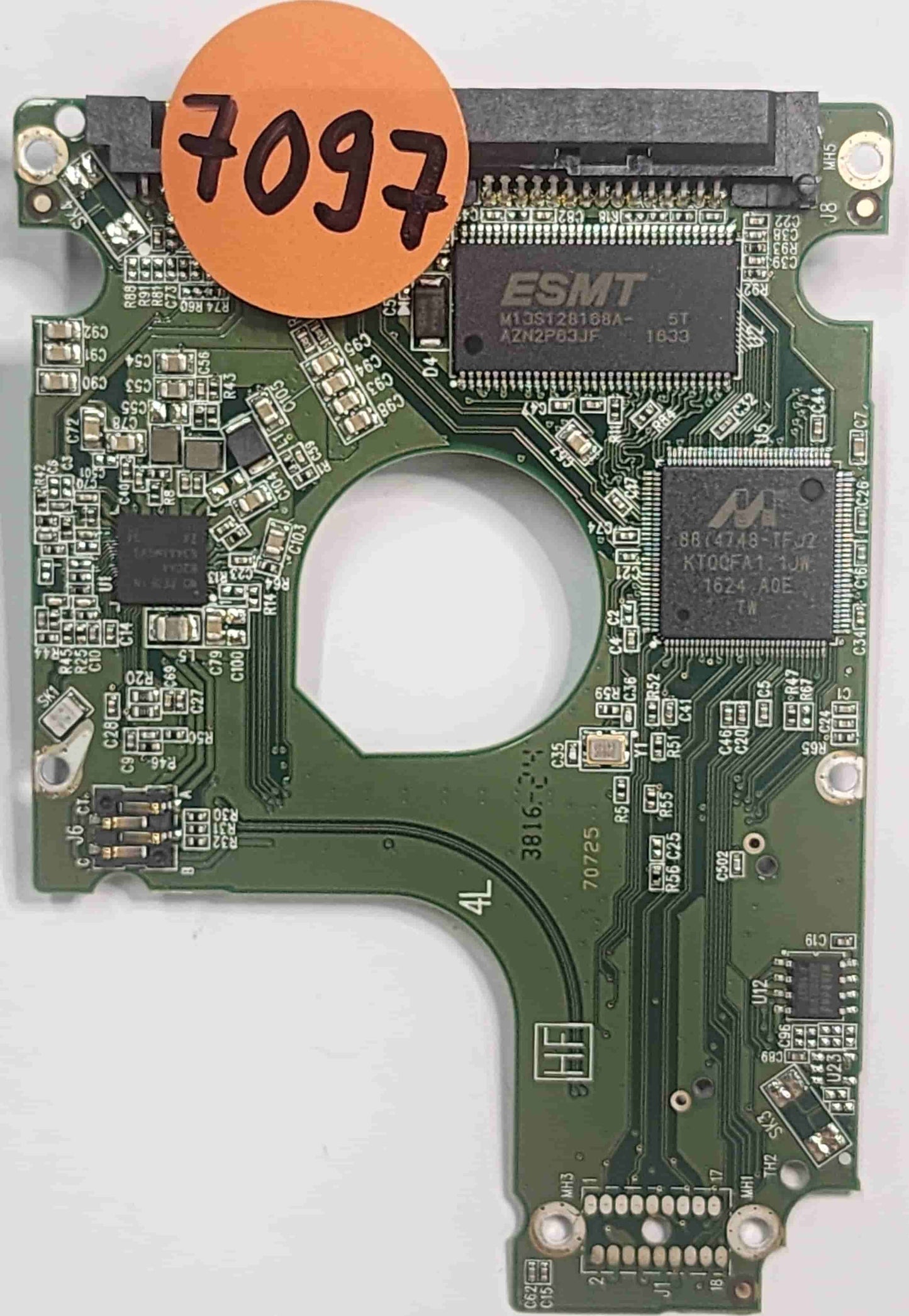 Western Digital WD5000LPCX-24VHAT0 2060-800025-001 REV P2 PCB for Sale