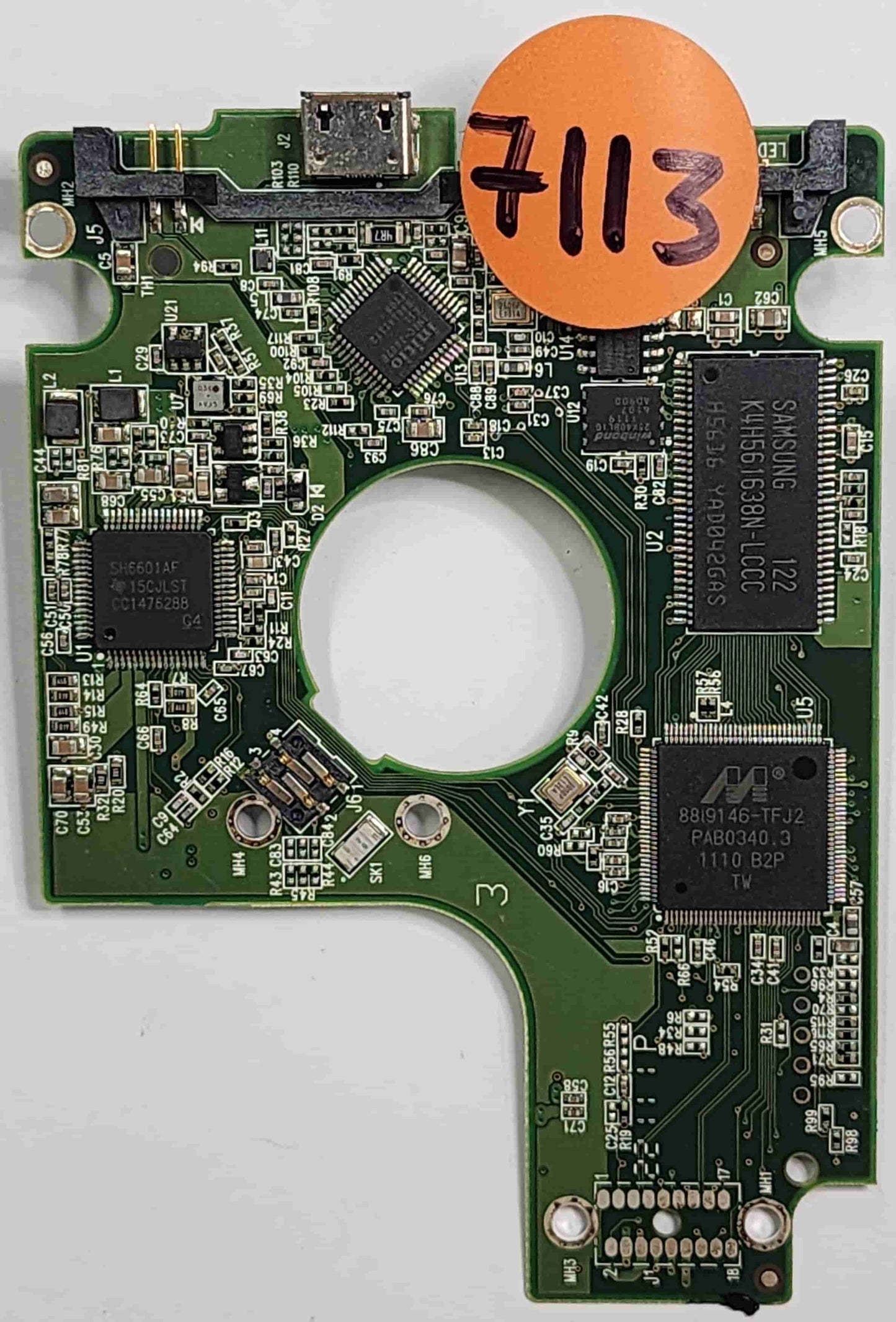 Western Digital WD10TMVV-11TK7S1 2060-771754-000 REV A PCB for Sale