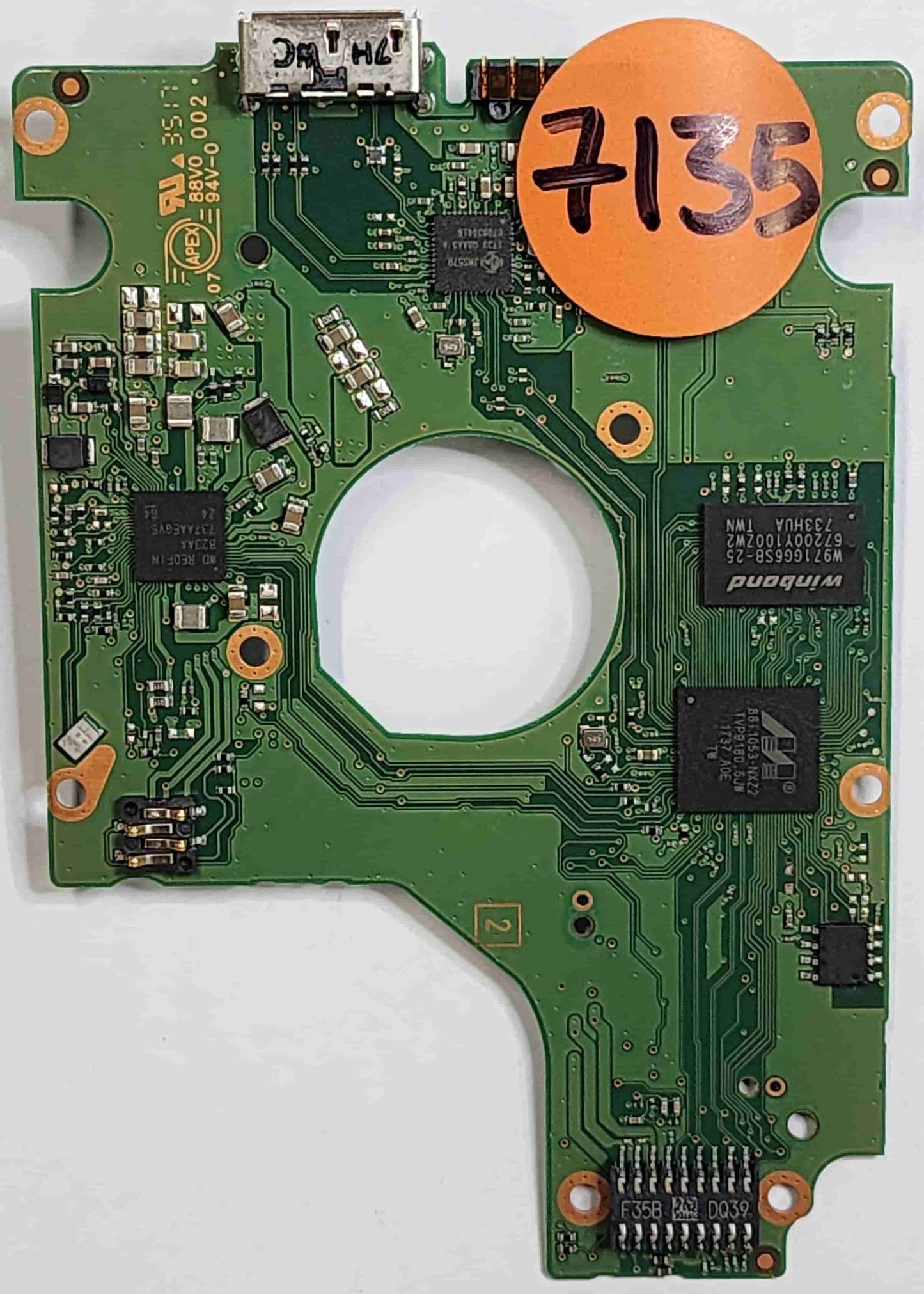 Western Digital WD10SDZW-11UMGS0 2060- 800069-001 REV P1 PCB for Sale