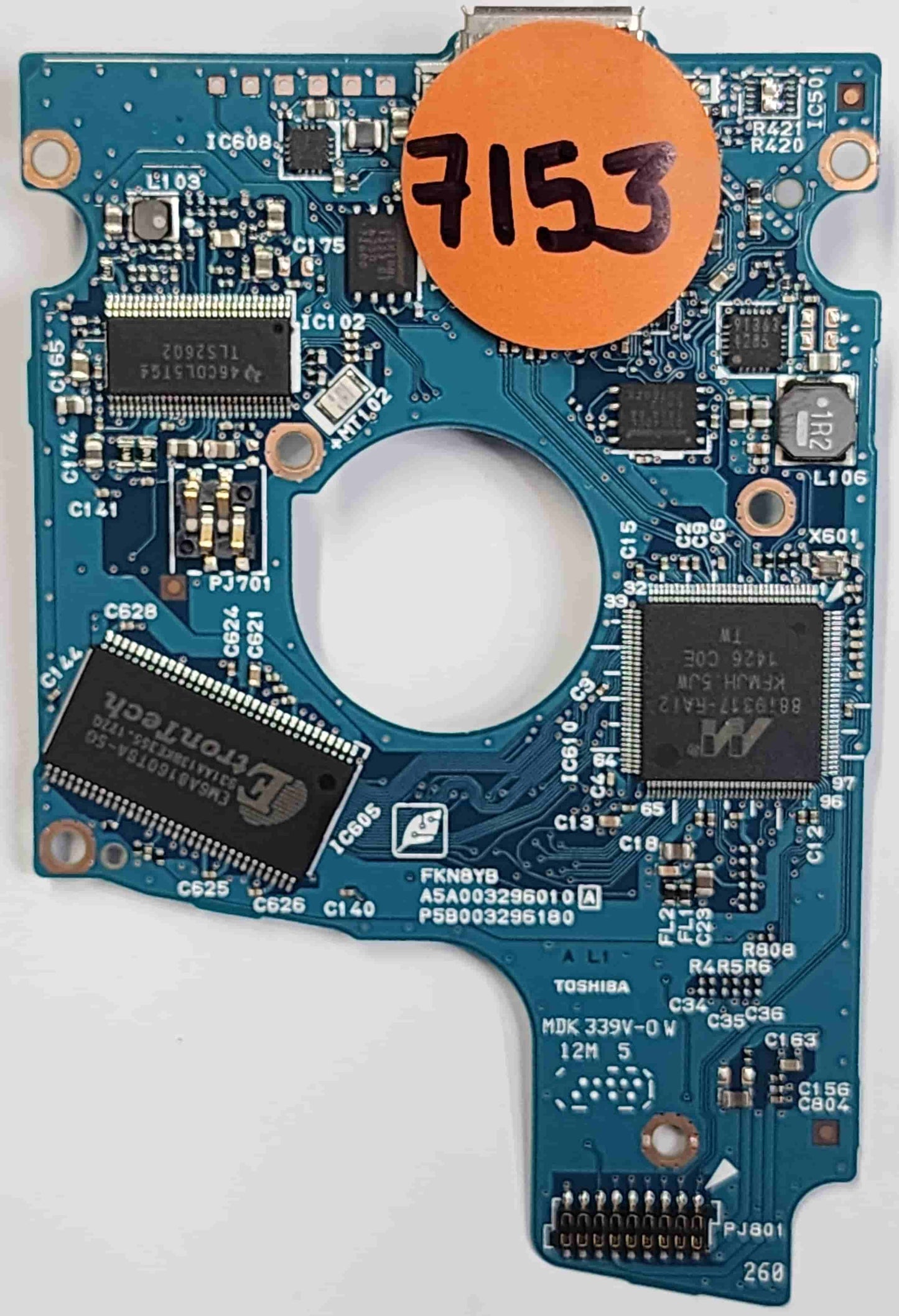 Toshiba MQ01UBD100 G003296A PCB for Sale