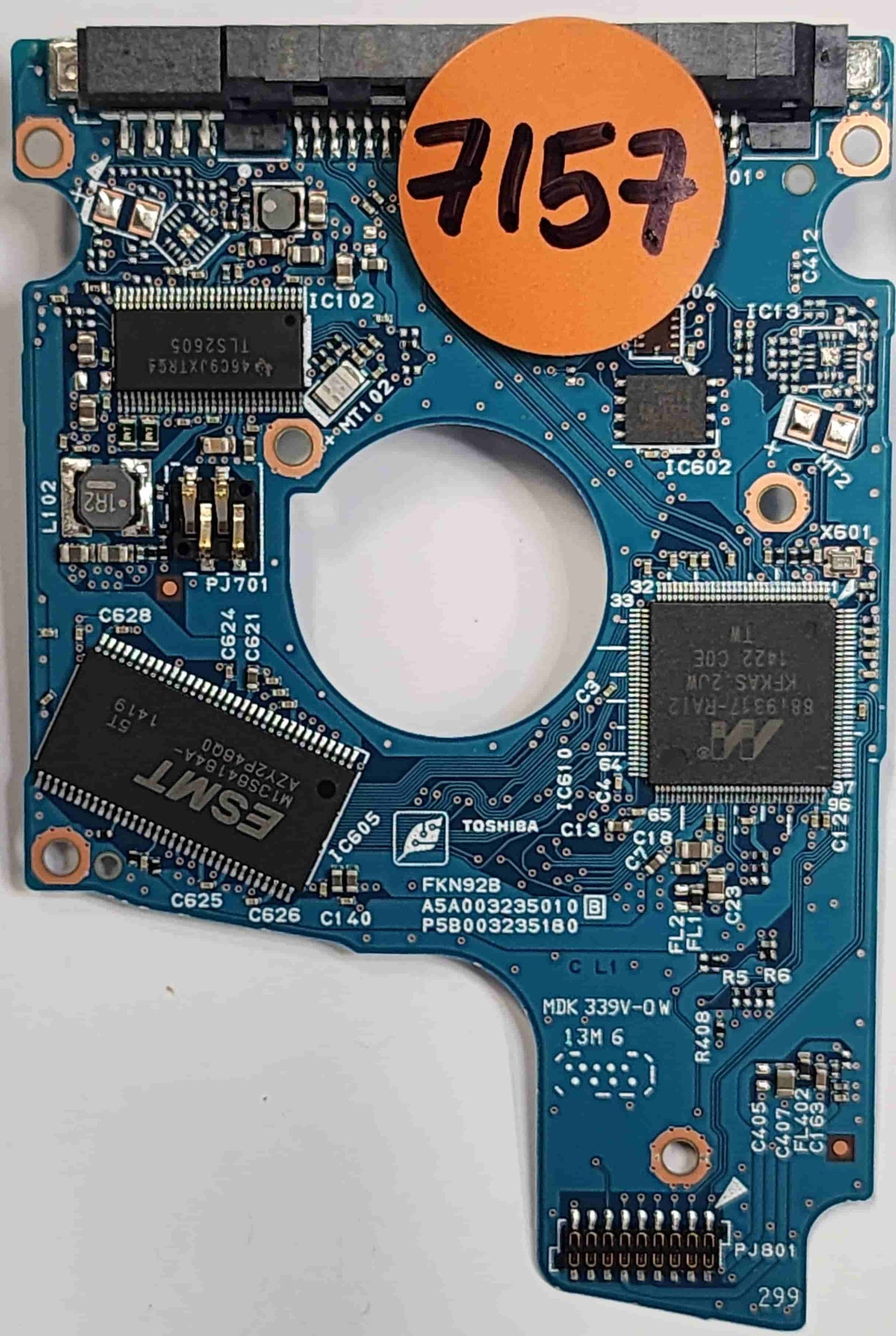 Toshiba MQ01ABD100 G003235C PCB for Sale