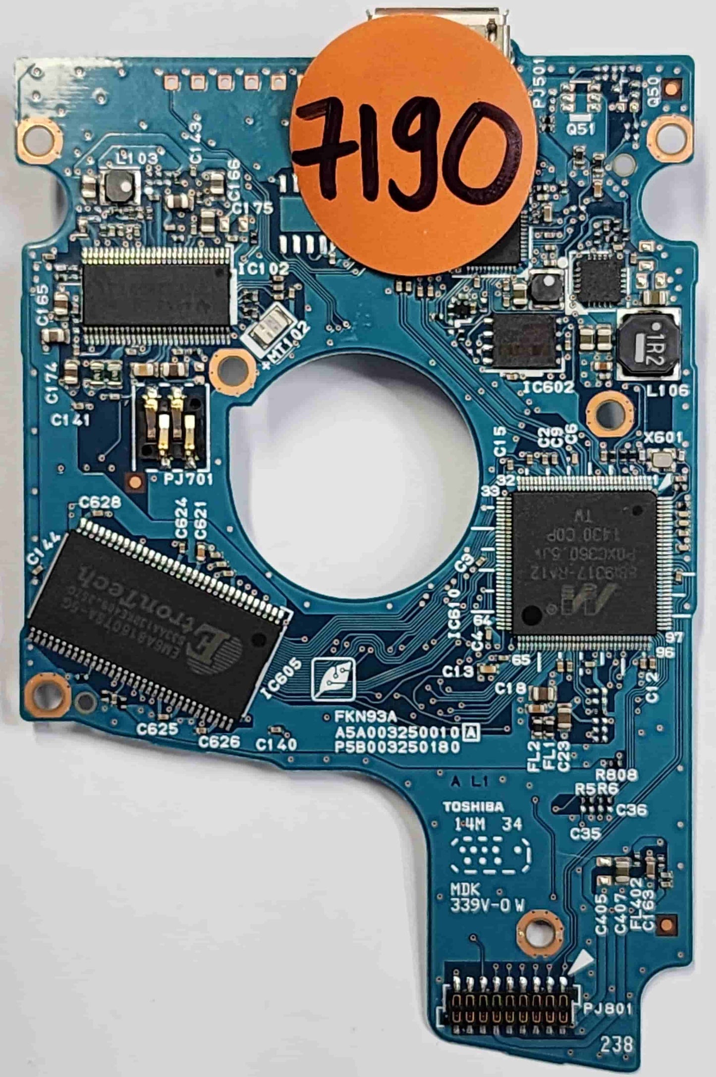 Toshiba MQ01UBD100 G003250A PCB for Sale
