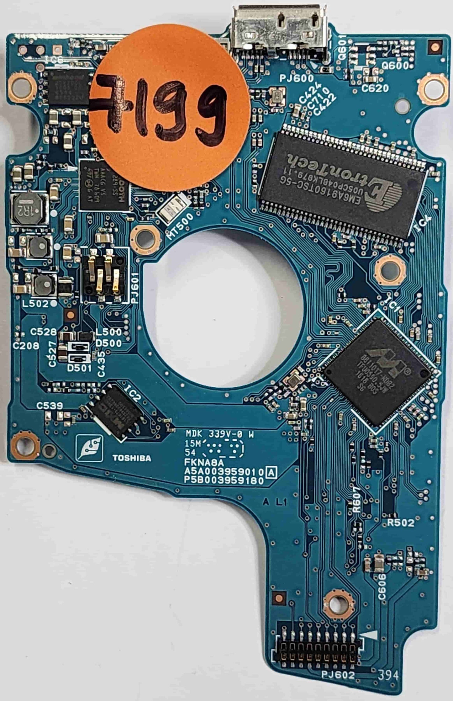 Toshiba MQ03UBB200 G3959A PCB for Sale