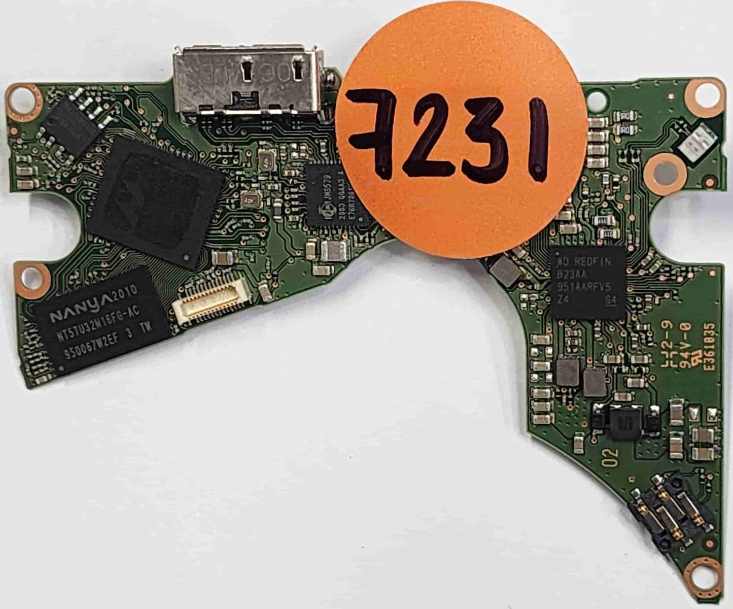 Western Digital WD20SDRW-11VUUS0 2060-800067-001 REV P1 PCB for Sale