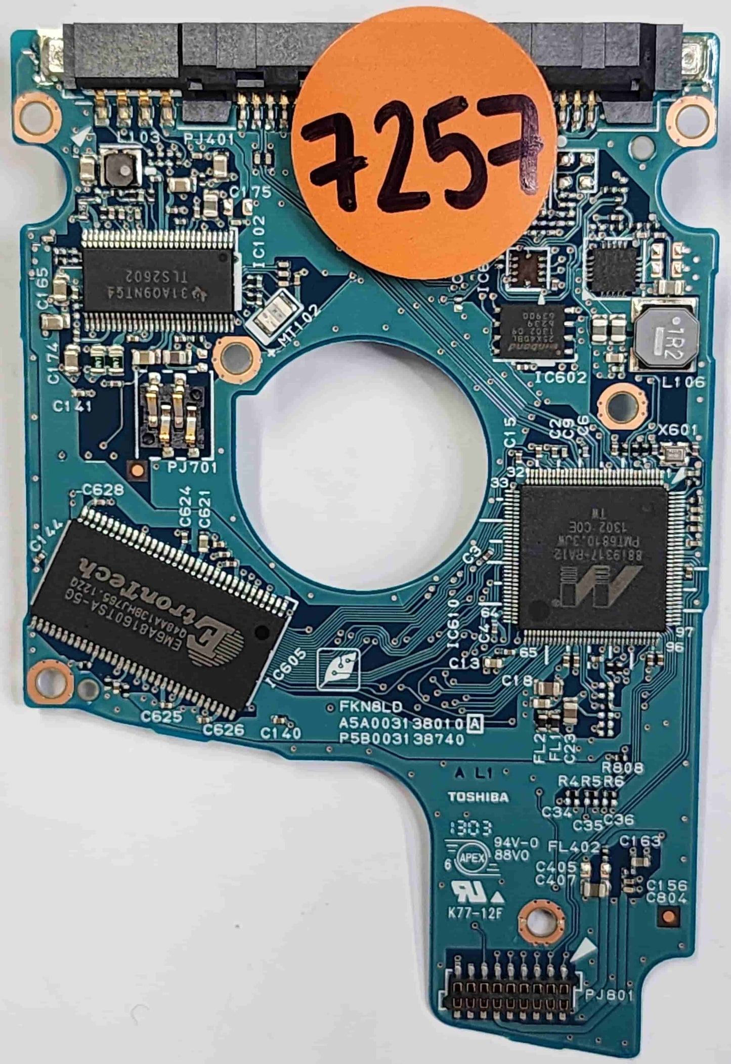 Toshiba MQ01ABD100 G003138A PCB for Sale