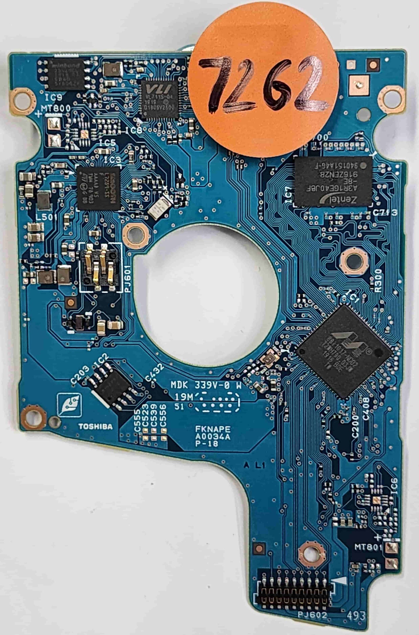 Toshiba MQ04UBB400 G0034A PCB for Sale