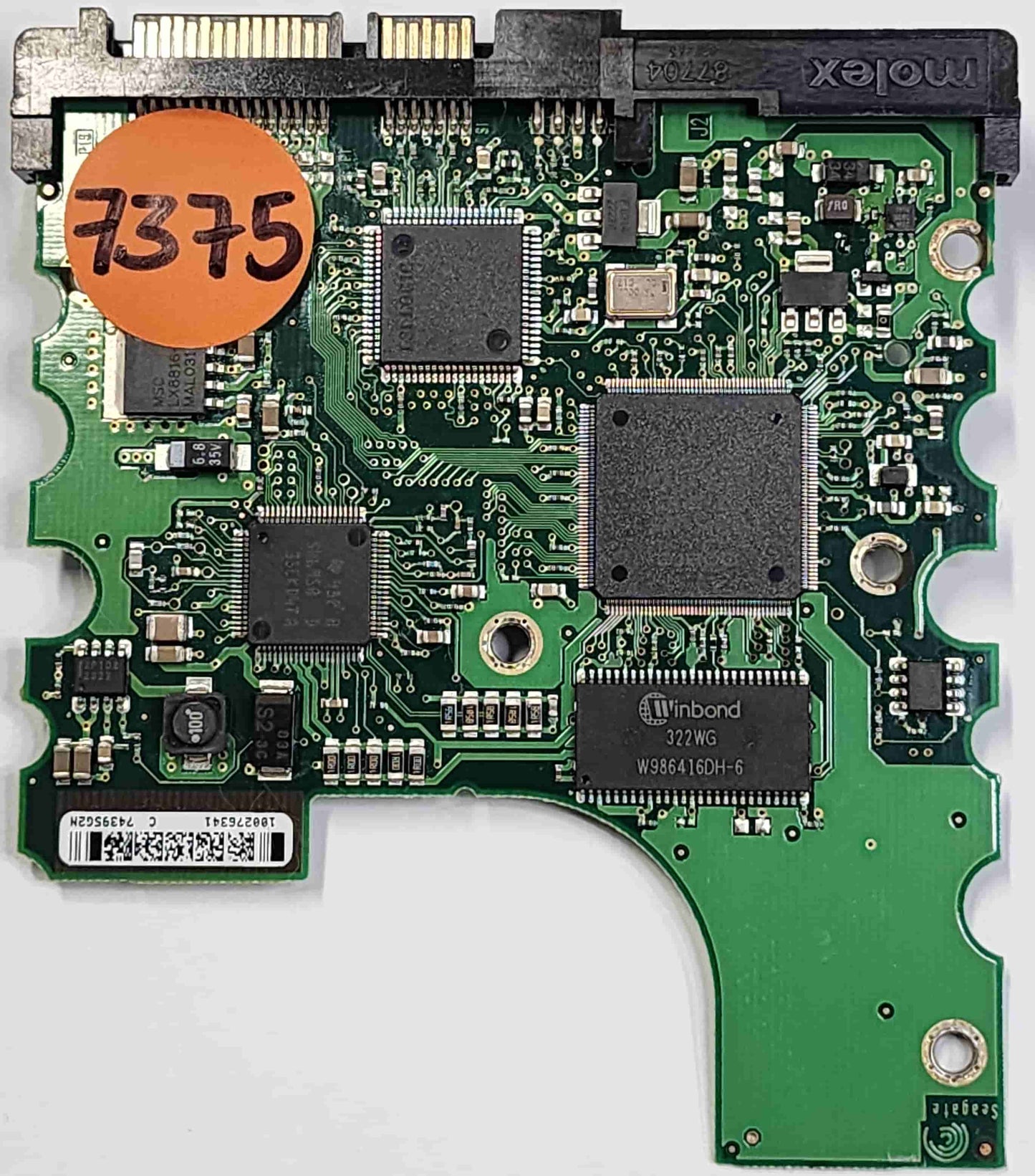 Seagate ST380013AS 100276340 REV A 9W2812-351 PCB for Sale