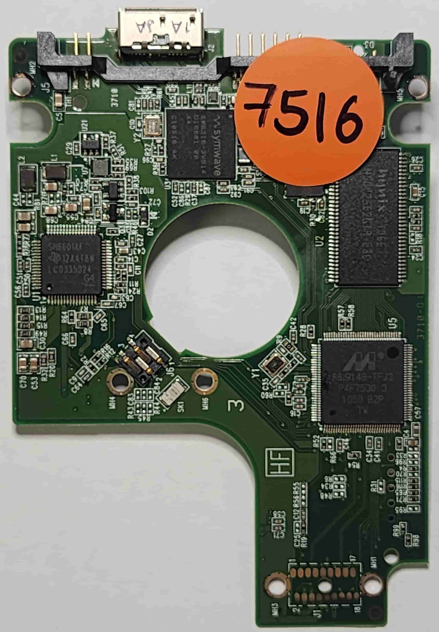 Western Digital WD10TMVW-11ZSMS1 2060-771737-000 REV P1 PCB for Sale