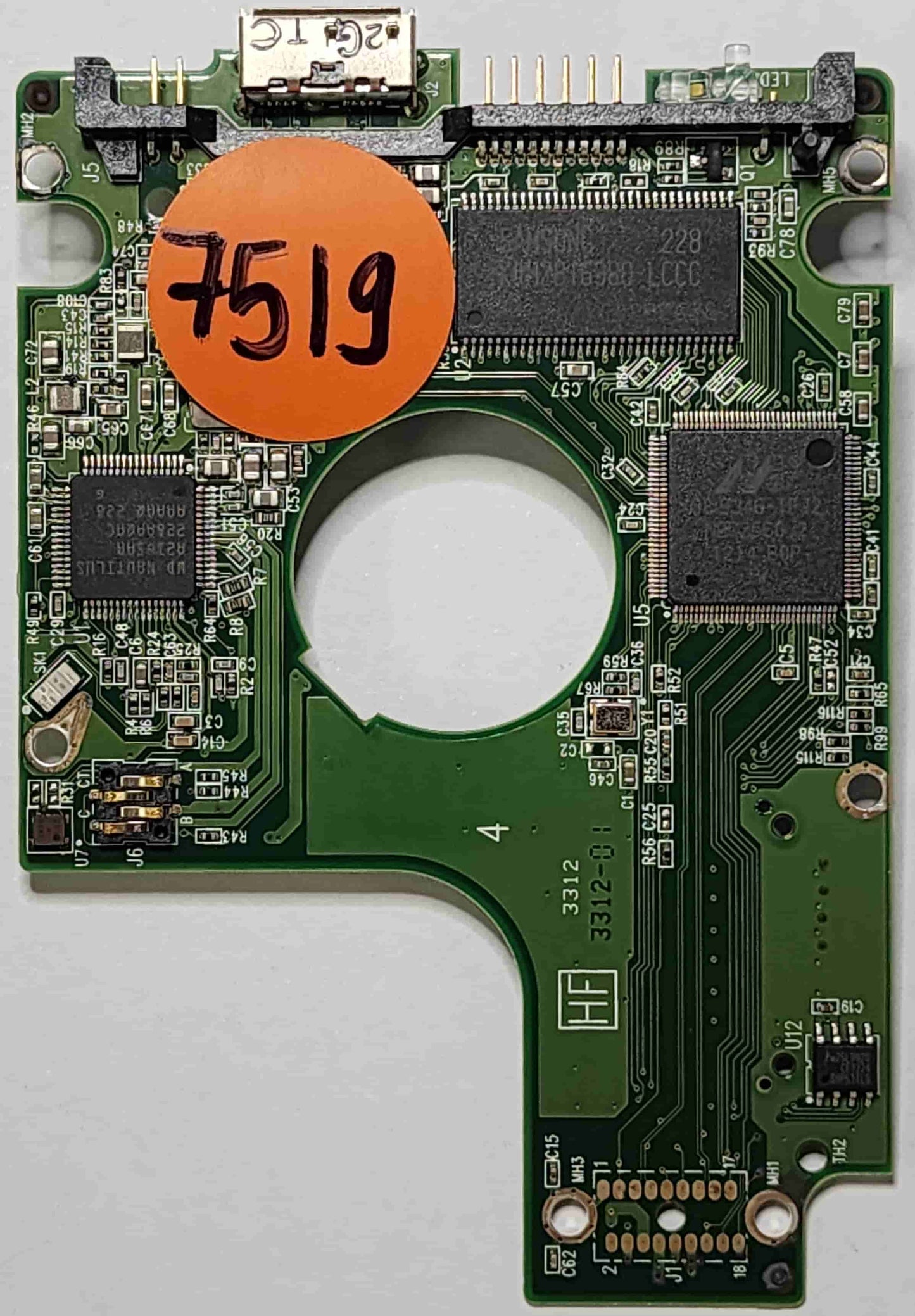 Western Digital WD20NMVW-11W68S0 2060-771801-002 REV A PCB for Sale