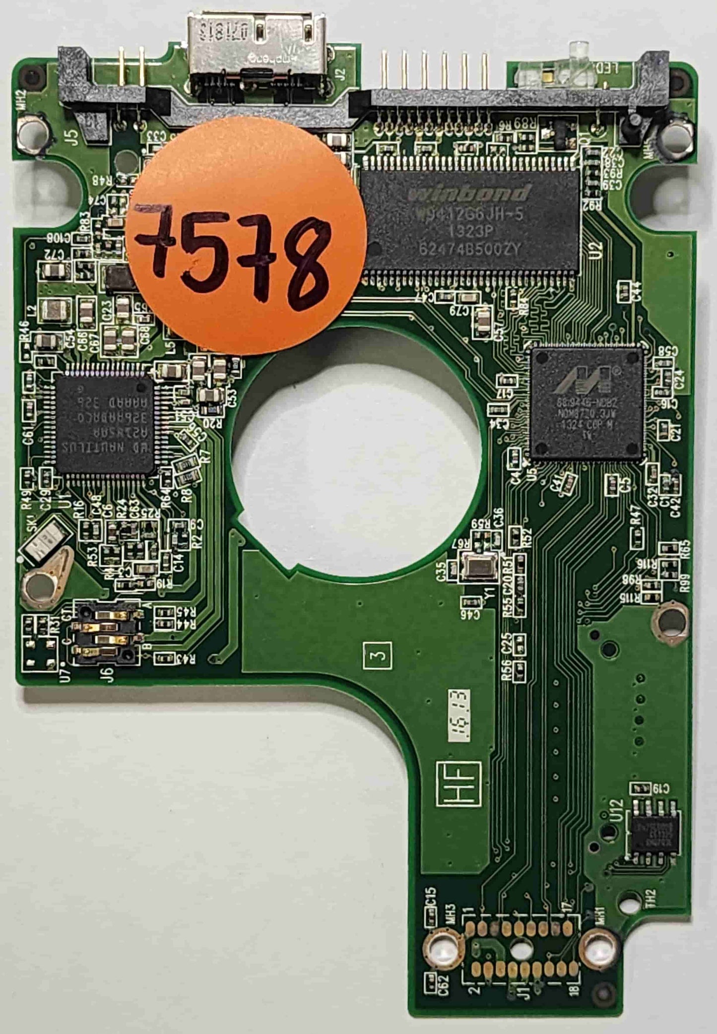 Western Digital WD10JMVW-11AJGS1 2060-771961-000 REV P1 PCB for Sale