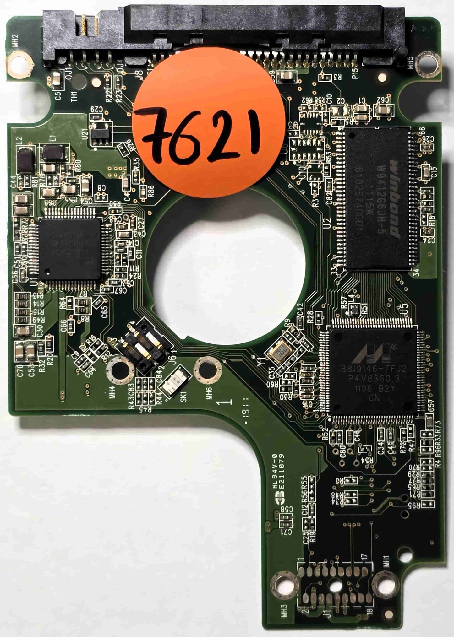 Western Digital WD7500BPVT-22HXZT1 2060-771692-005 REV A PCB for Sale