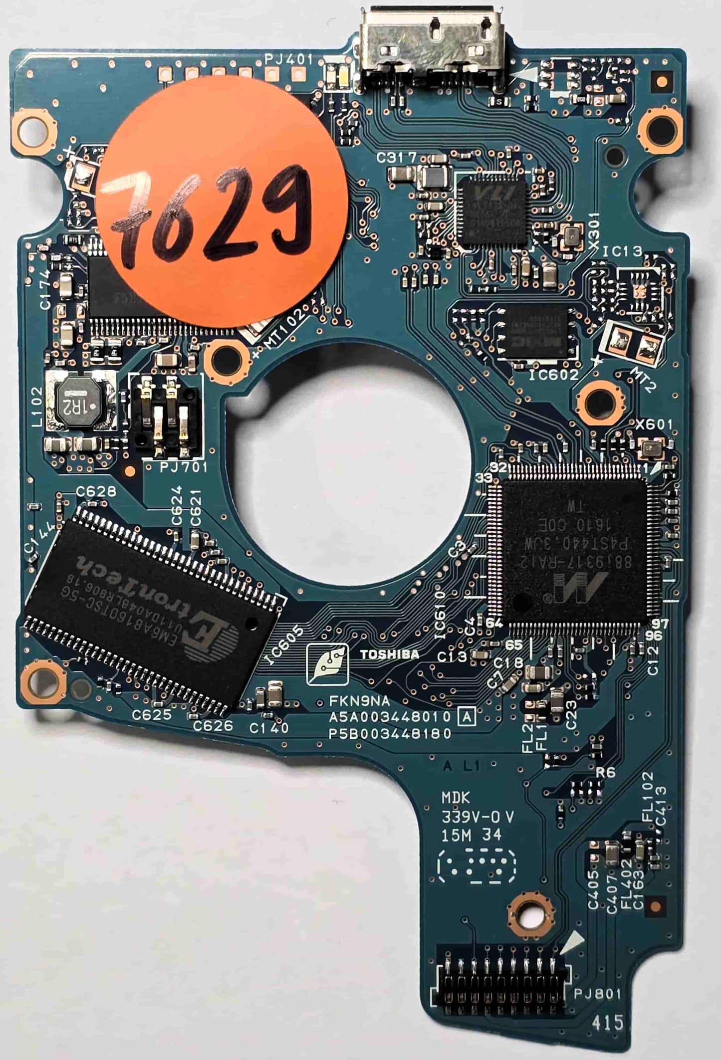 Toshiba MQ01UBD100 G3448A PCB for Sale