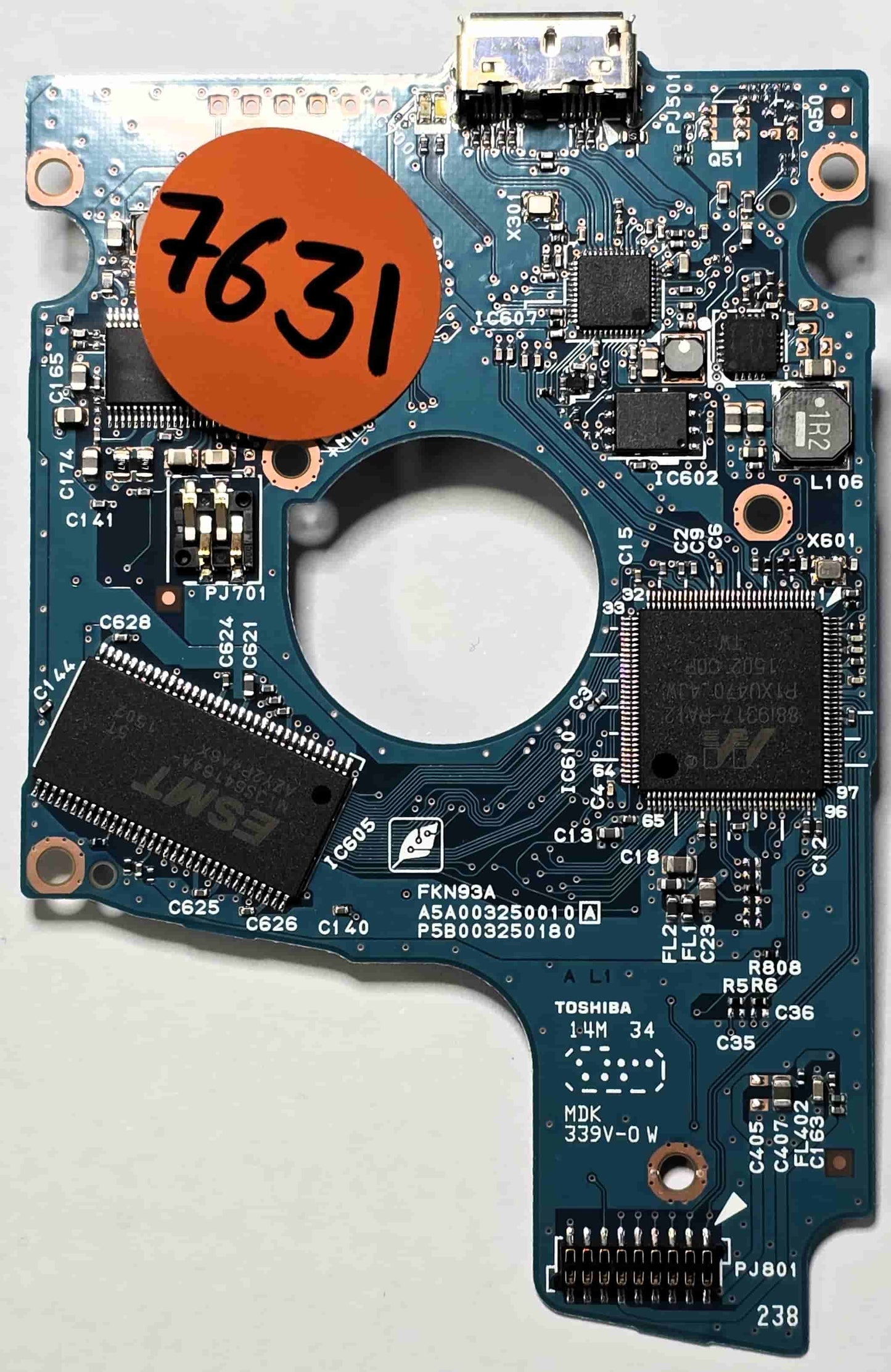 Toshiba MQ01UBD050 G003250A PCB for Sale