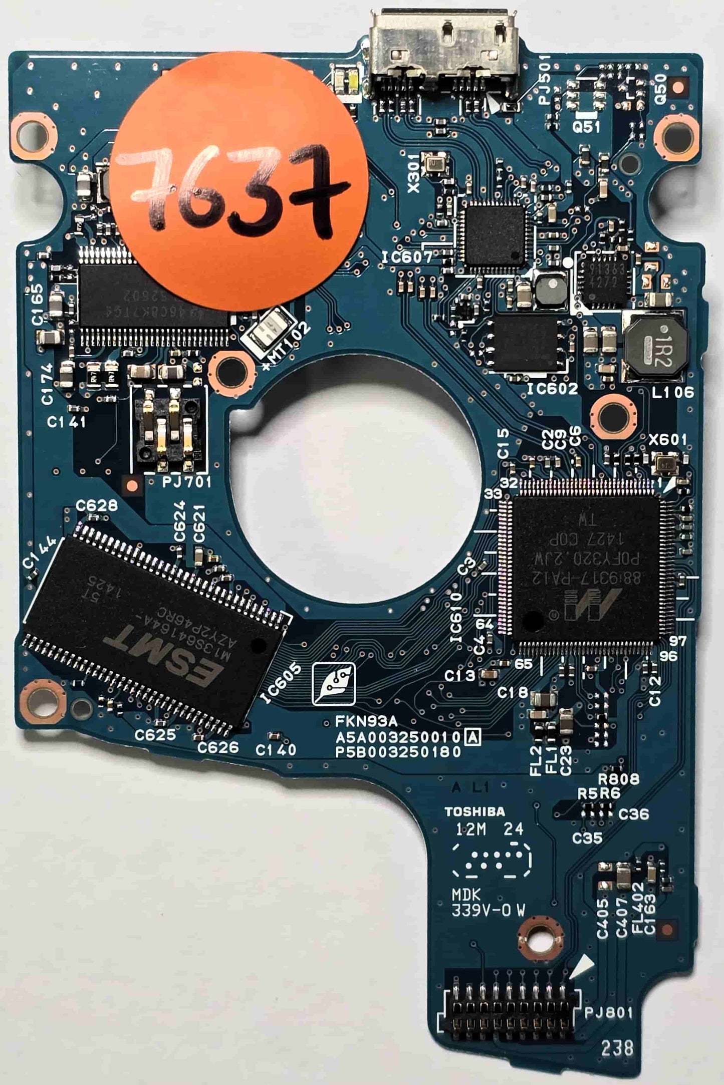 Toshiba MQ01UBD100 G003250A PCB for Sale
