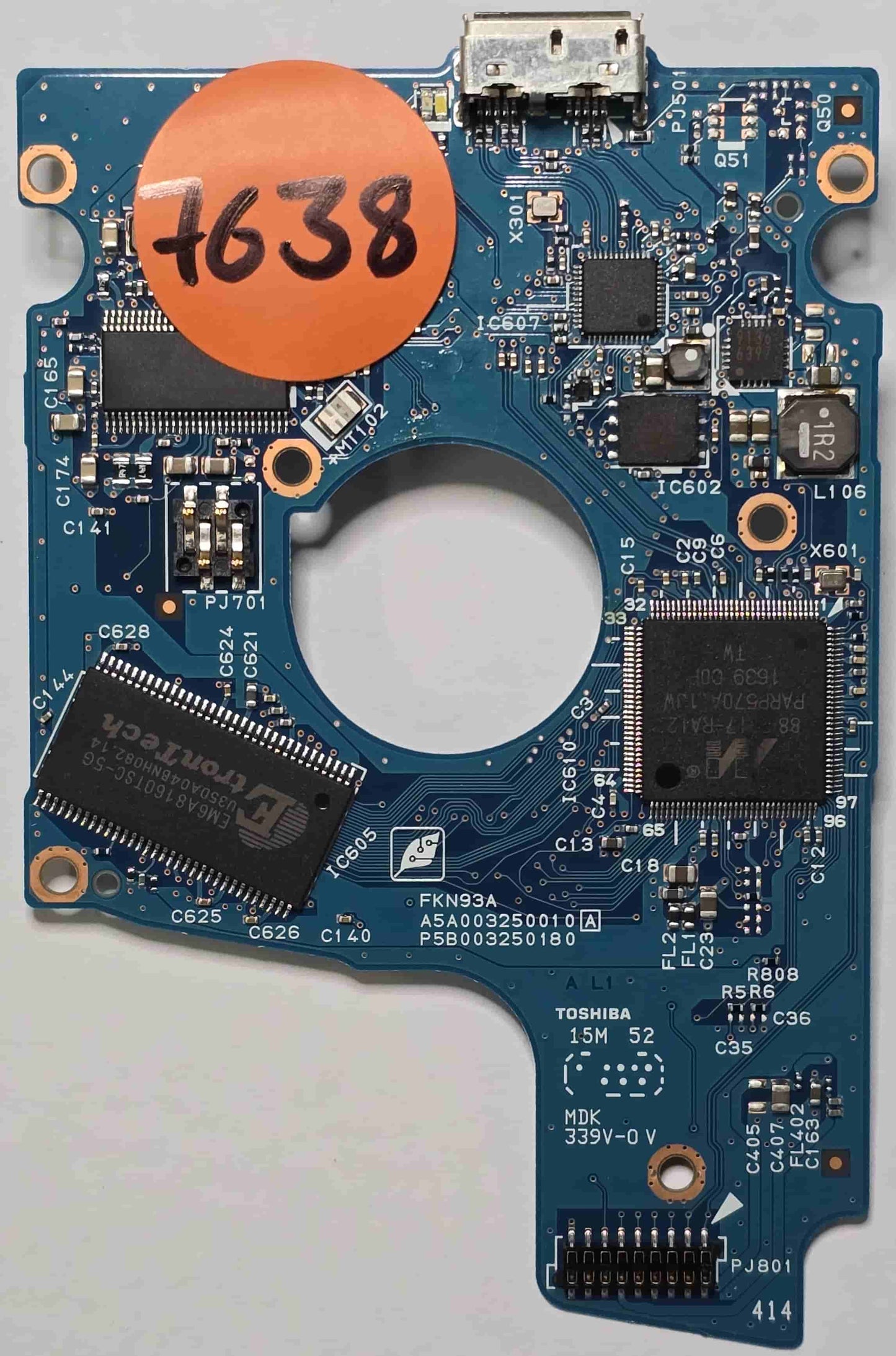 Toshiba MQ01UBD100 G003250A PCB for Sale