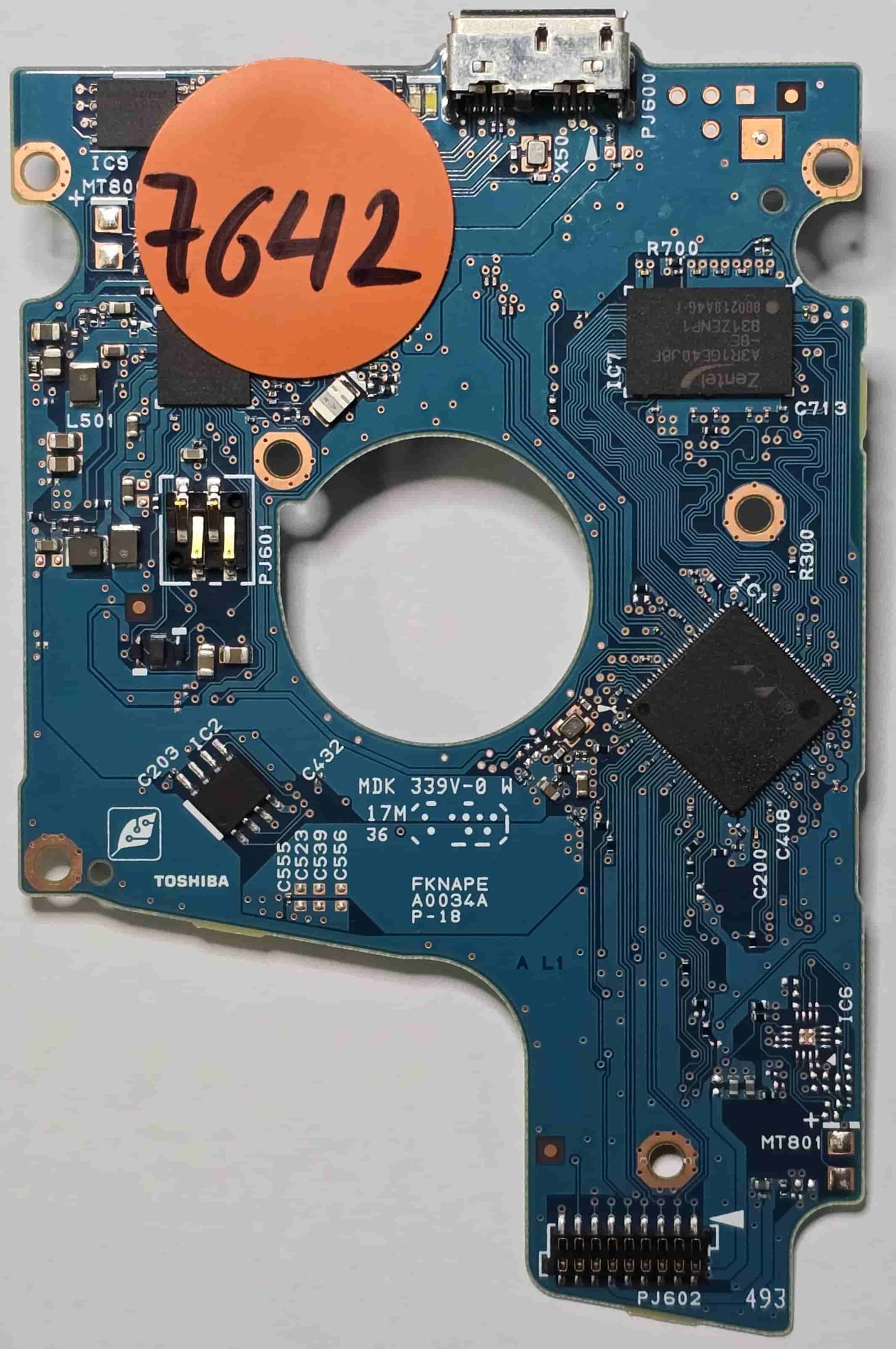 Toshiba MQ04UBD200 G0034A PCB for Sale