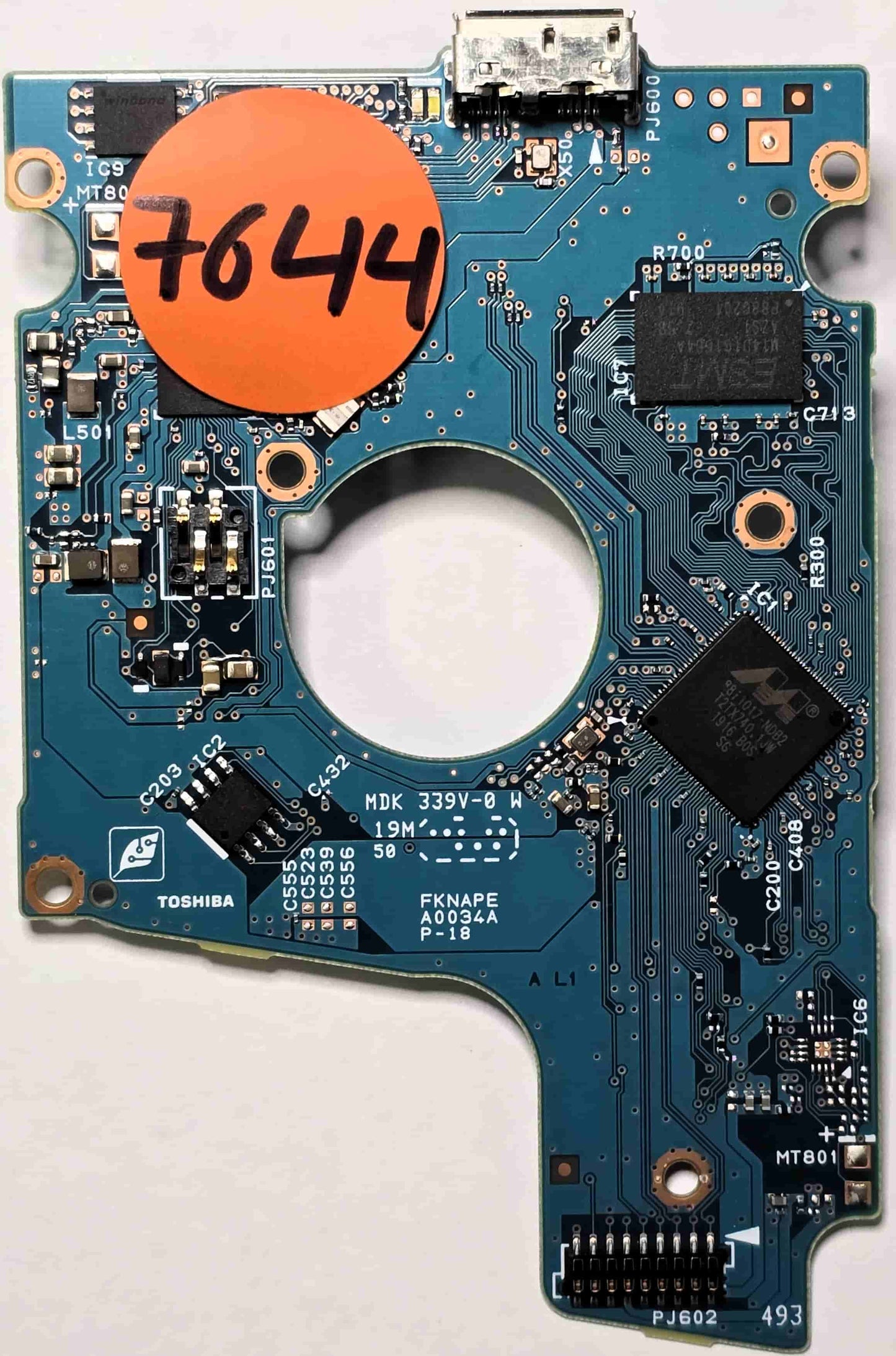 Toshiba MQ04UBB400 G0034A PCB for Sale