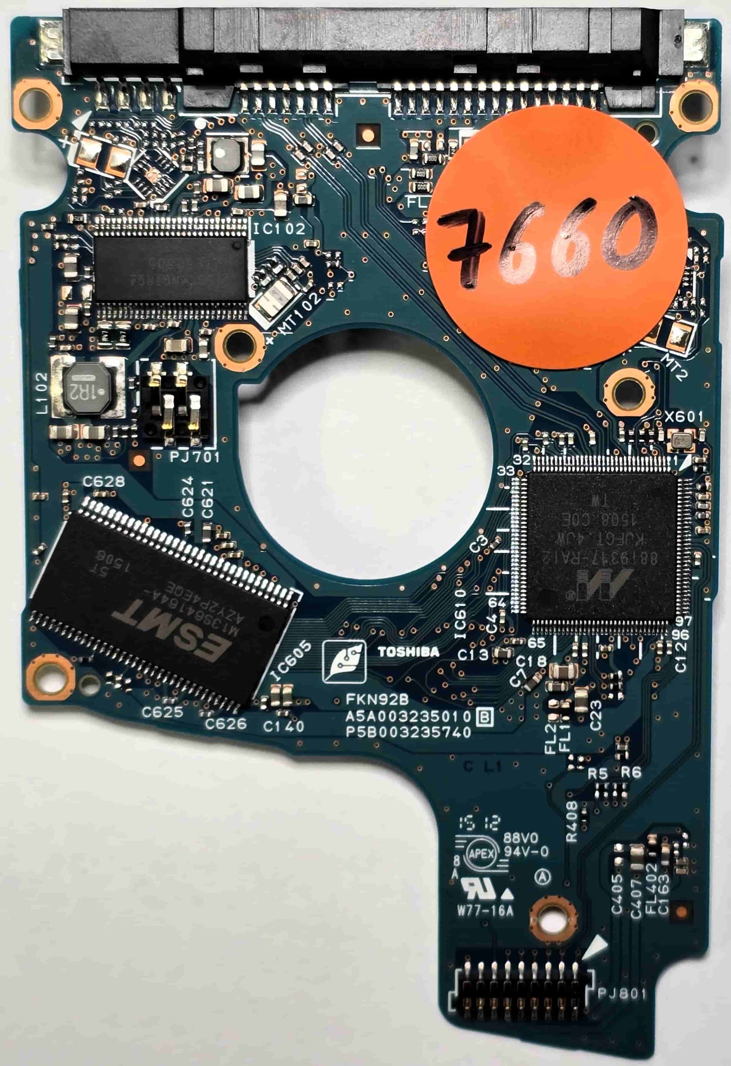 Toshiba MQ01ABD100 G003235C PCB for Sale