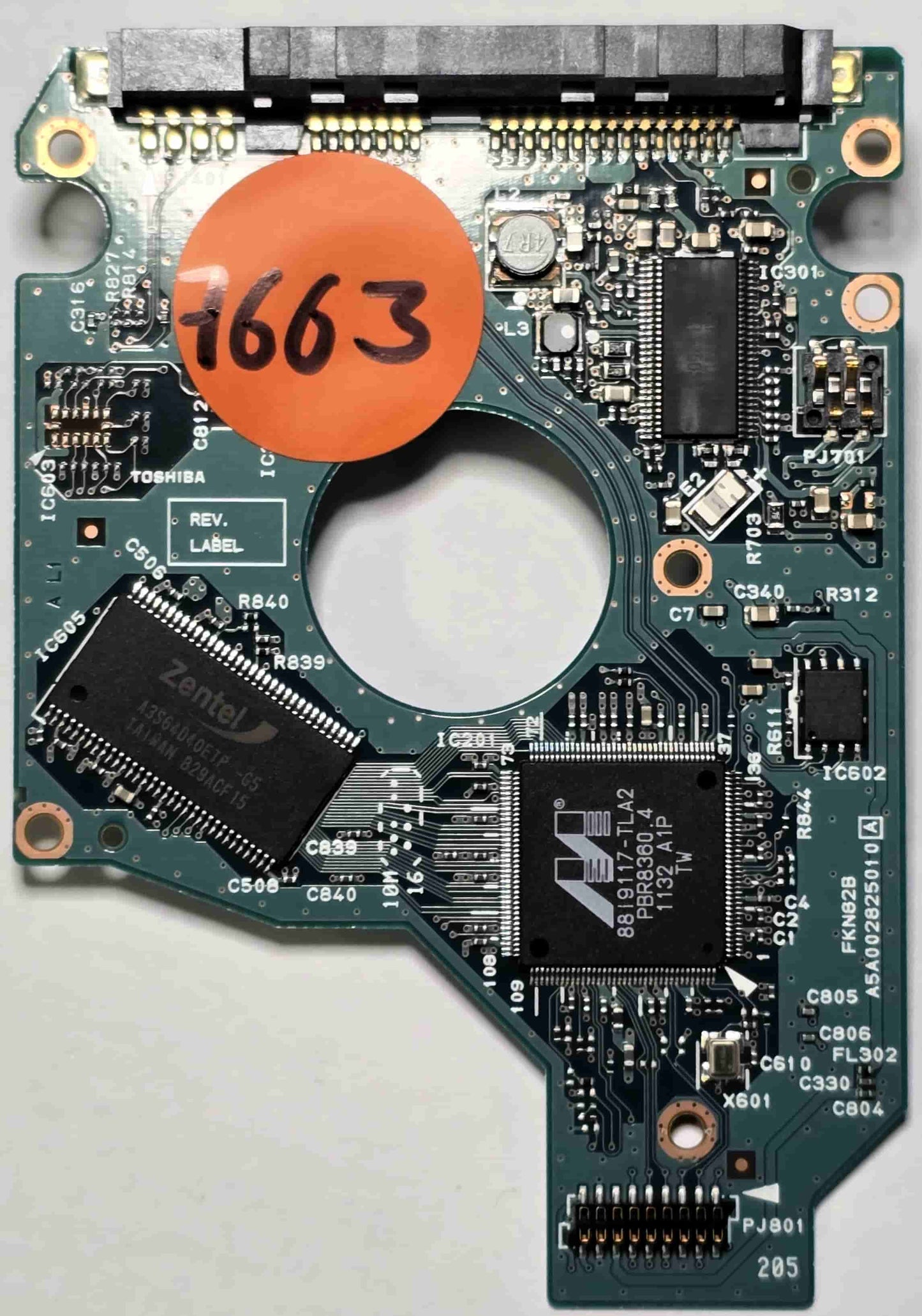 Toshiba MK5075GSX G002825A PCB for Sale