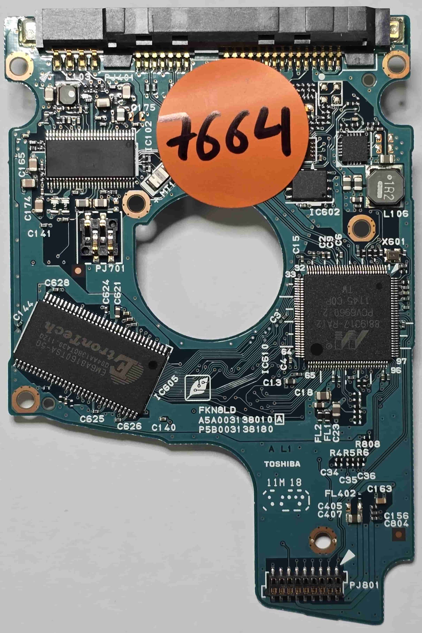 Toshiba MQ01ABD100 G003138A PCB for Sale