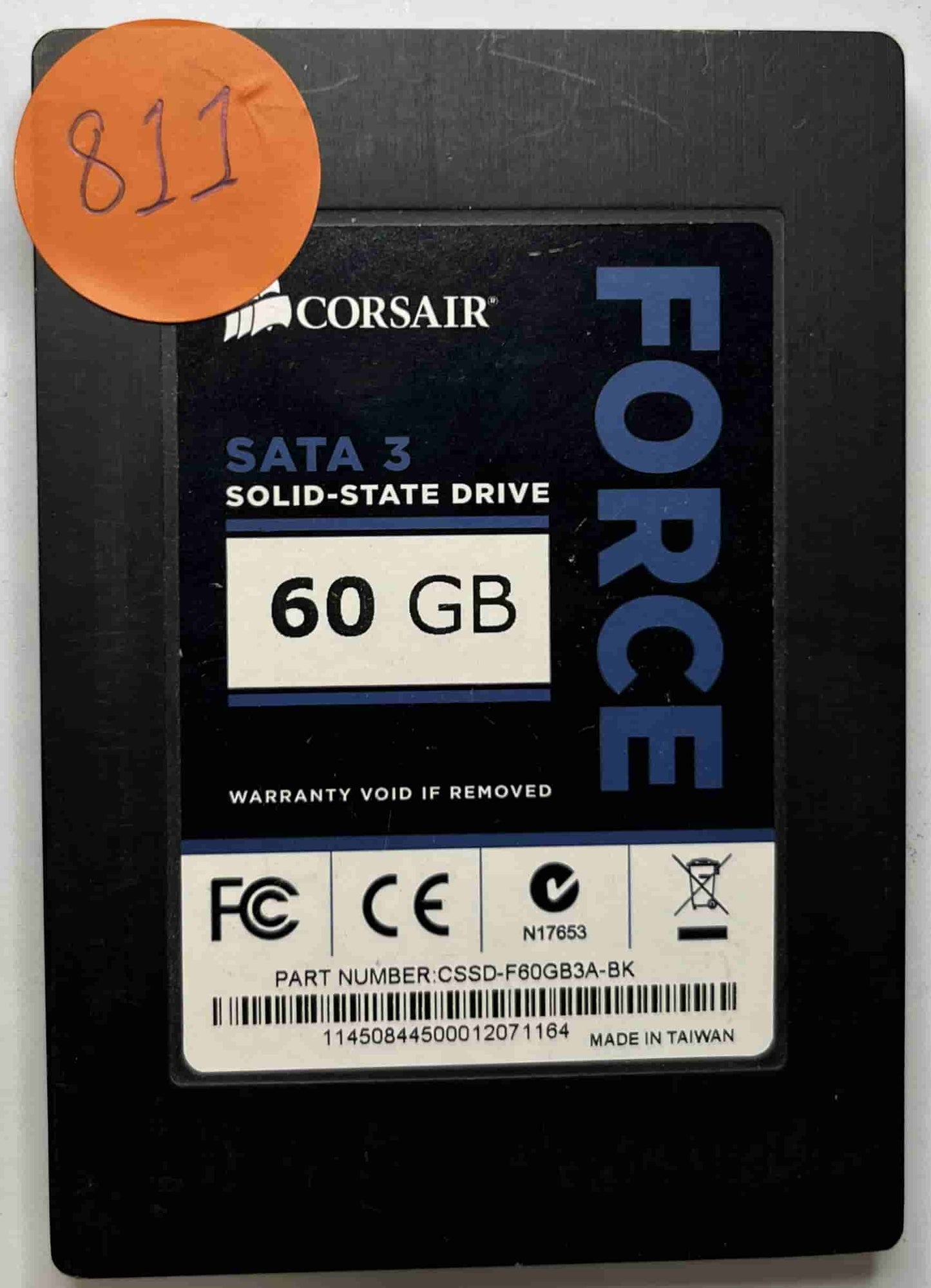 CORSAIR FORCE CSSD-F60GB3A-BK (811) SSD for Sale