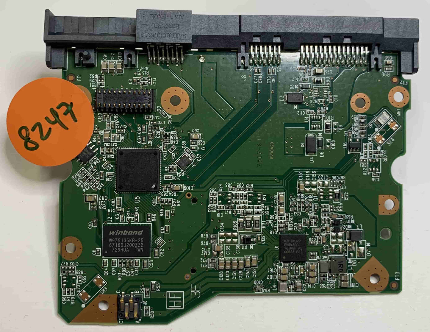 Western Digital WD60EFRX-68L0BN1 2060-800001-005 REV P1 PCB for Sale