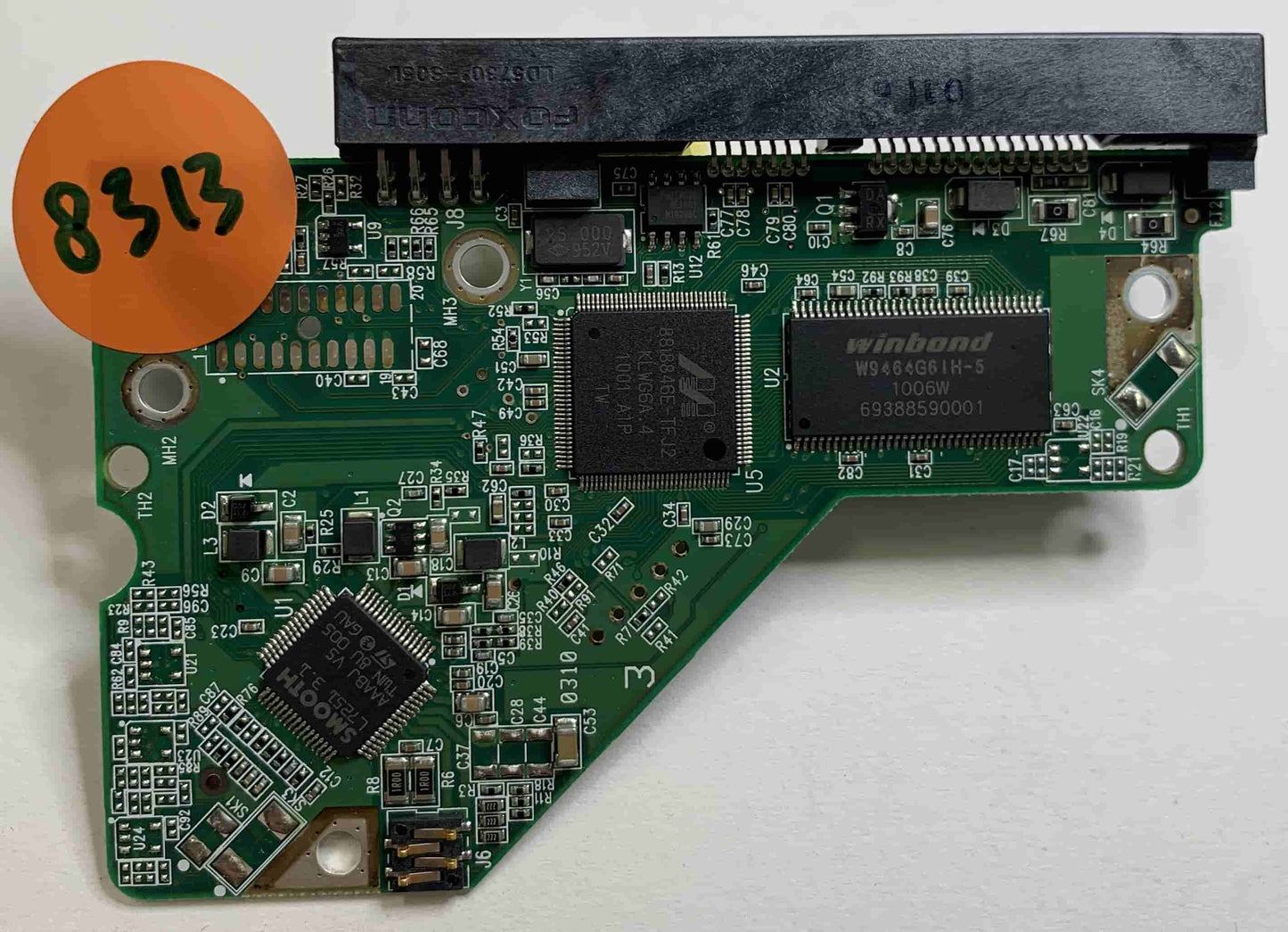 Western Digital WD1600AAJS-22L7A0 2060-701590-001 REV A PCB for Sale