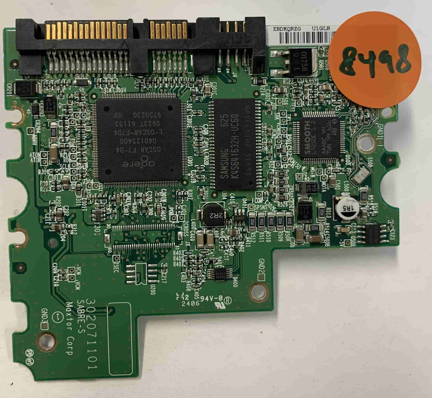 Maxtor 6L080M002AG3C 302071101 391333-004 PCB for Sale