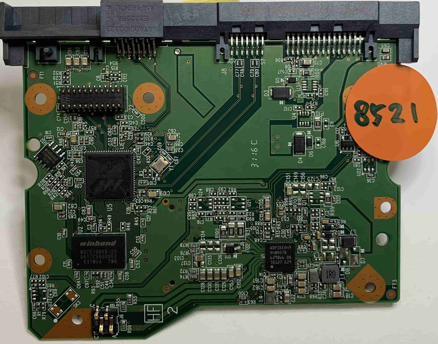 Western Digital WD60EFRX-68L0BN1 2060-800001-005 REV P1 PCB for Sale