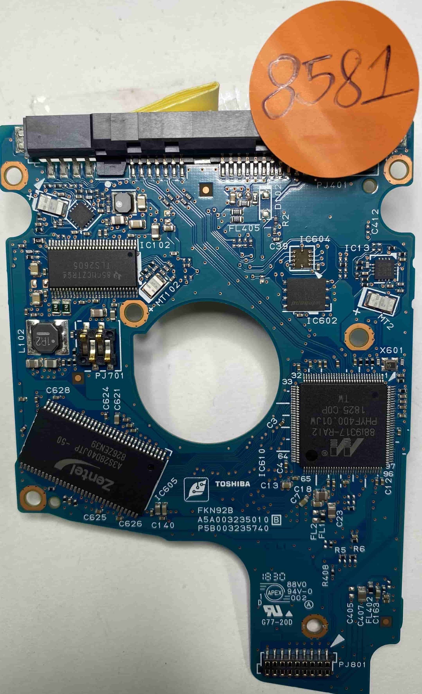 Toshiba MQ01ABD100 G003235C PCB for Sale
