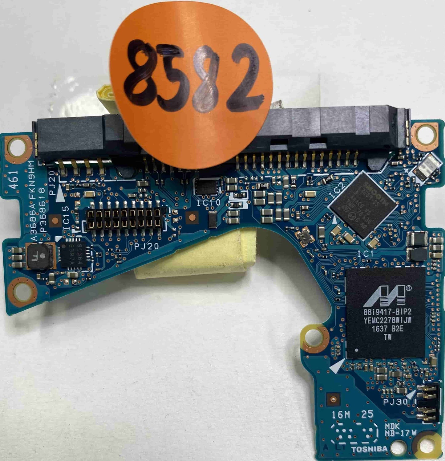 Toshiba MQ02ABF100 G3686A PCB for Sale