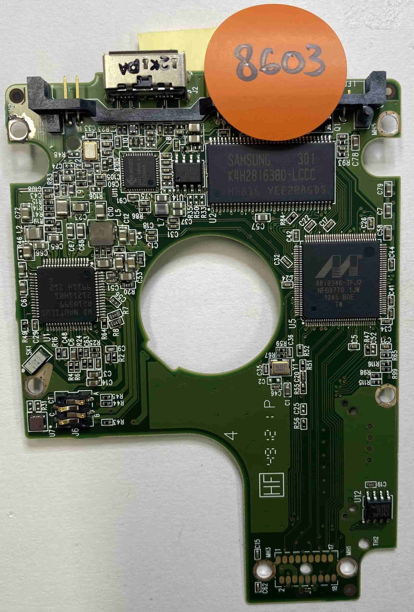 Western Digital WD10JMVW-11S5XS0 2060-771801-002 REV A PCB for Sale