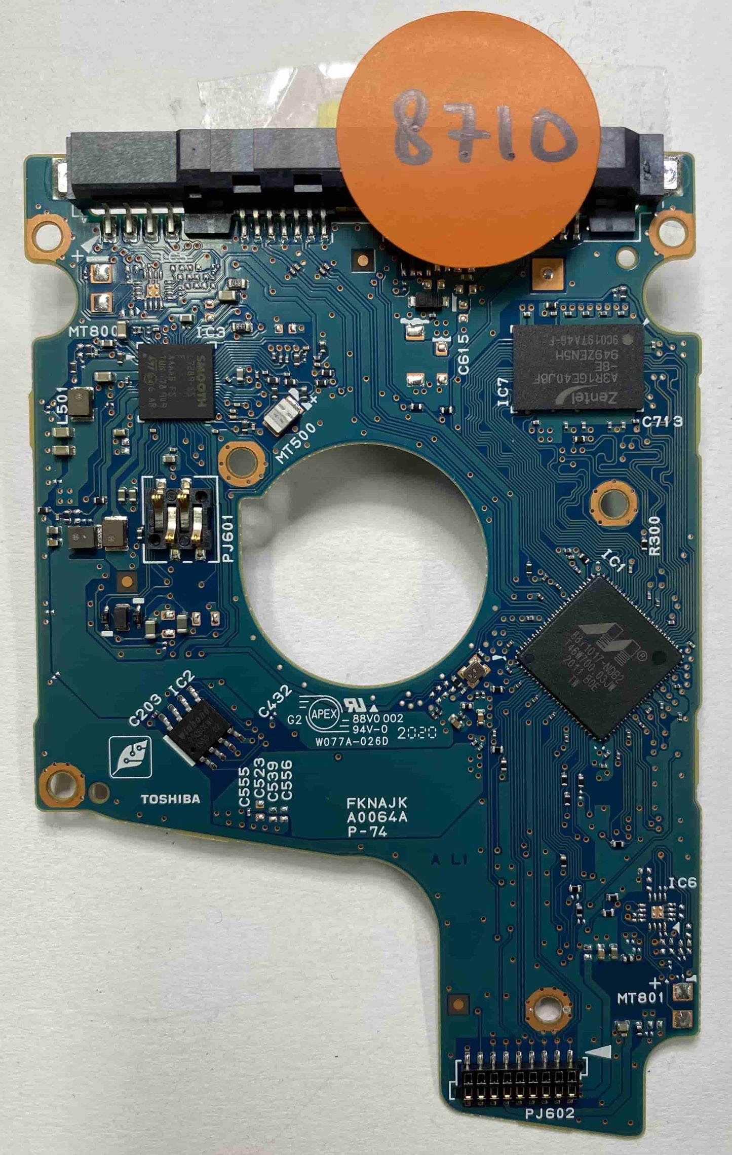 Toshiba MQ04ABF100 G0064A PCB for Sale
