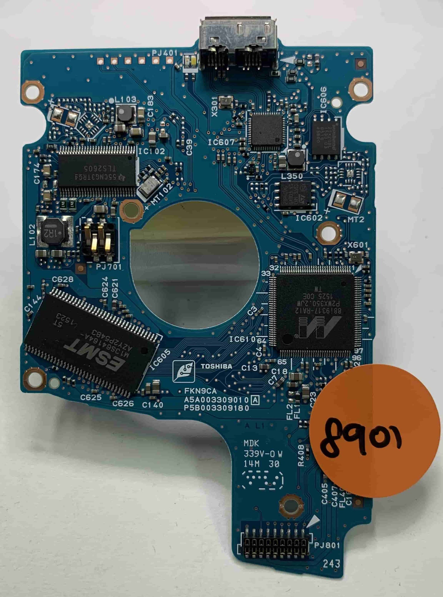 Toshiba MQ01UBB200 G003309 A PCB for Sale