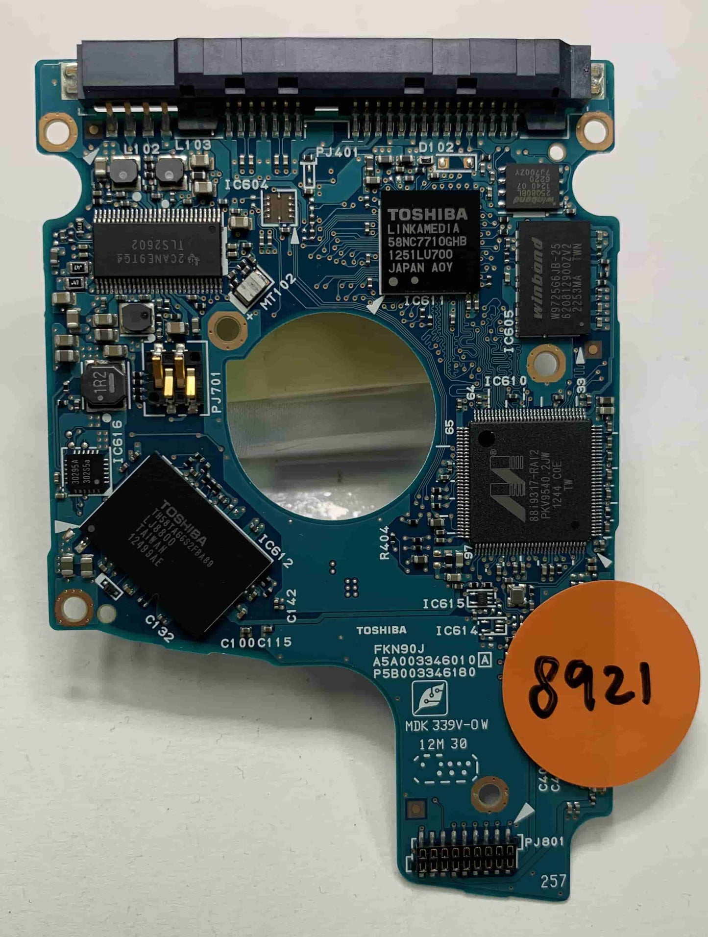 Toshiba MQ01ABD100H G3346A PCB for Sale