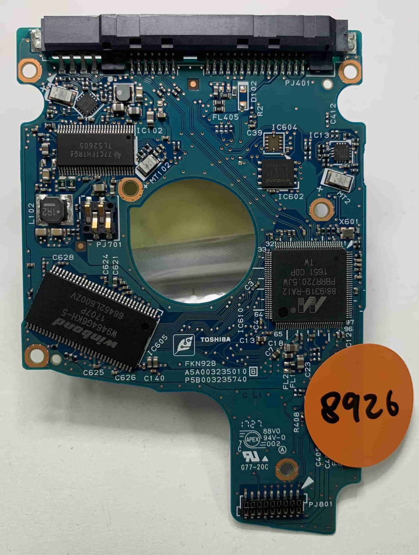 Toshiba MQ01ABU032W G03235C PCB for Sale