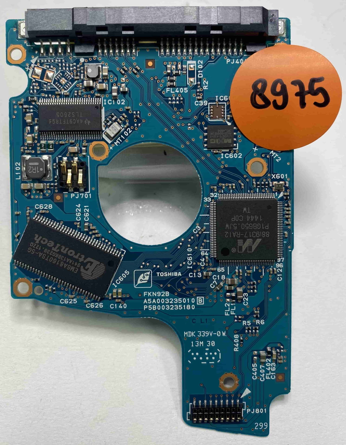 Toshiba MQ01ABD100 G003235C PCB for Sale