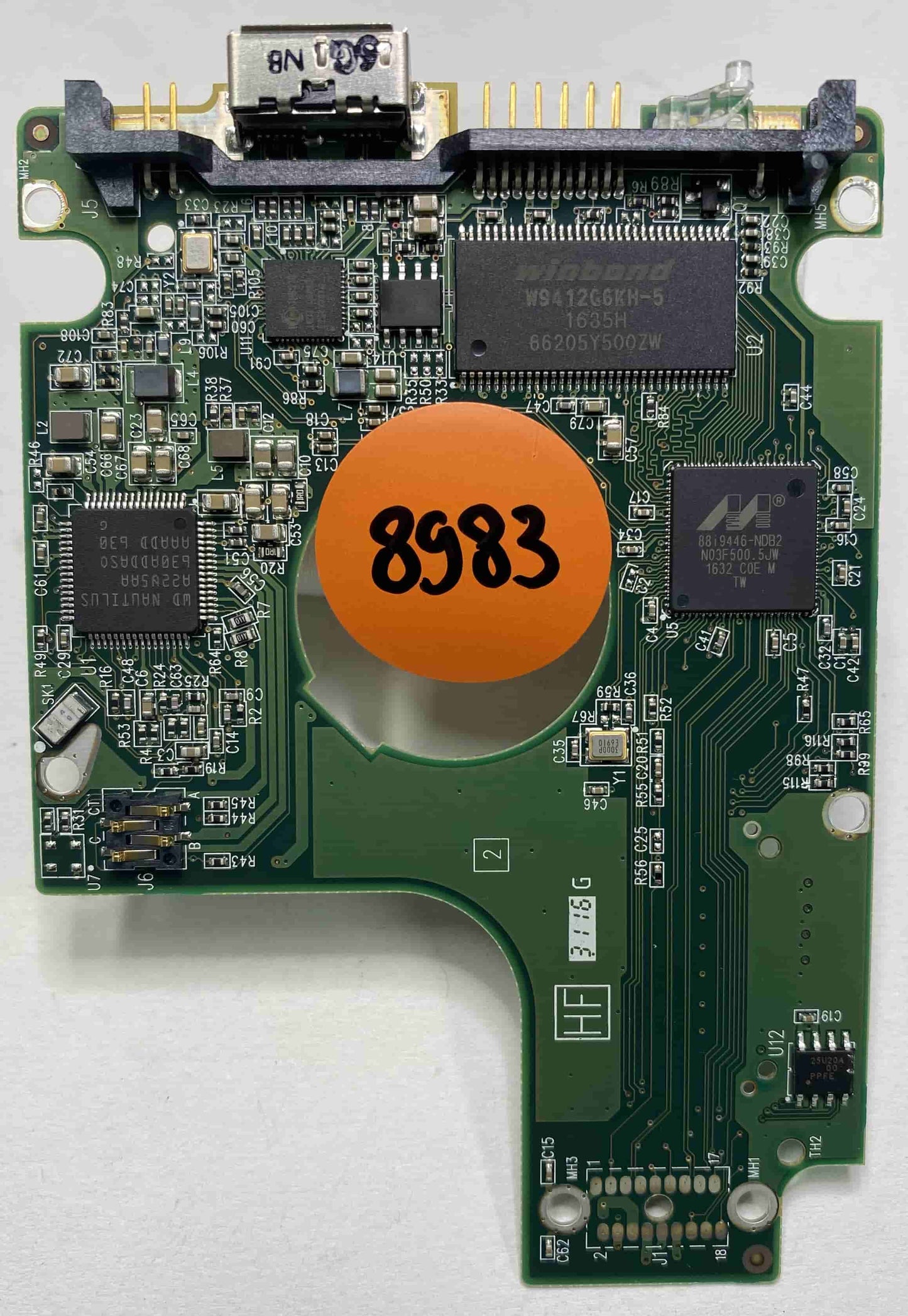 Western Digital WD10JMVW-11AJGS4 2060-771961-001 REV B PCB for Sale