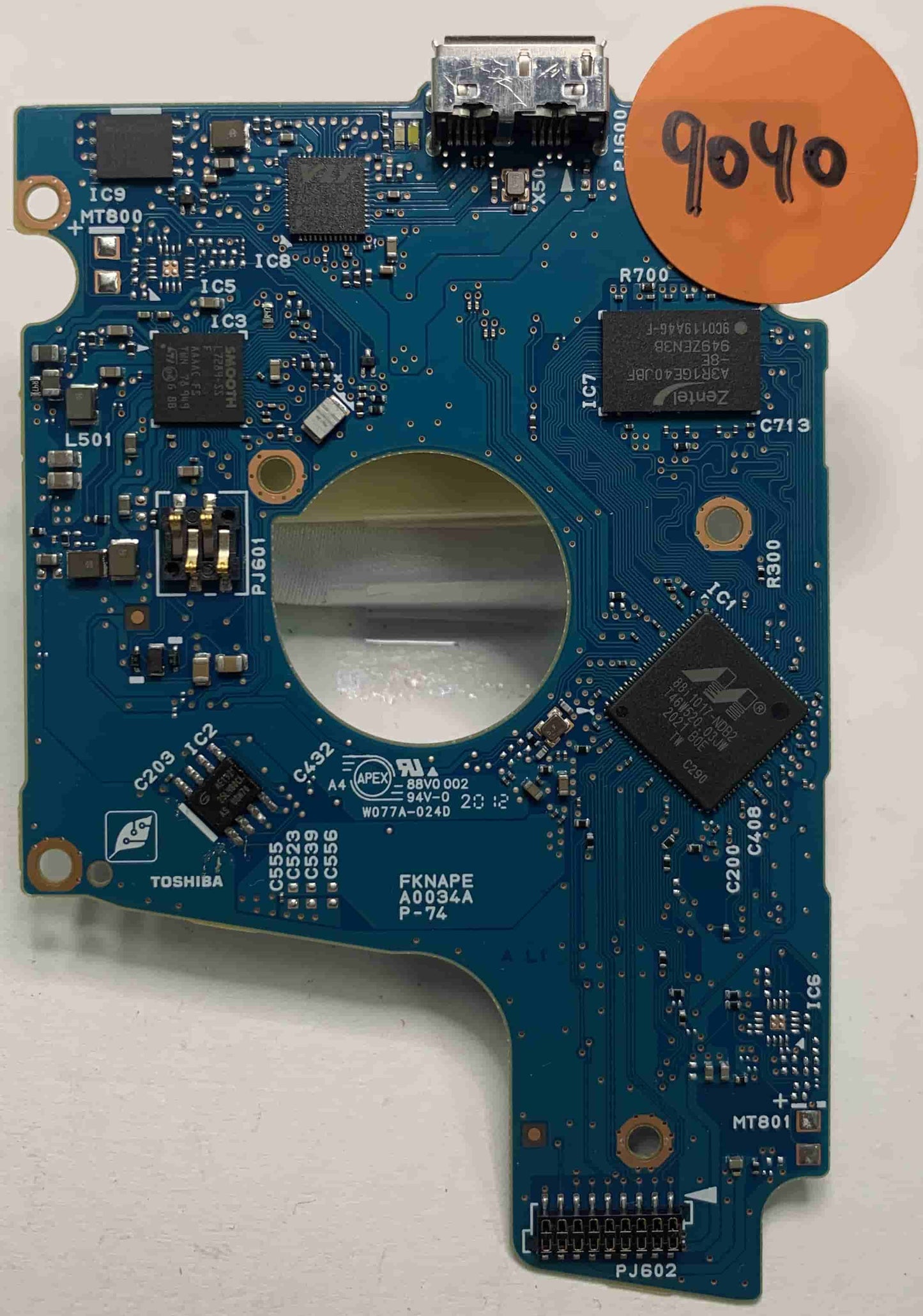 Toshiba MQ04UBB400 G0034A PCB for Sale