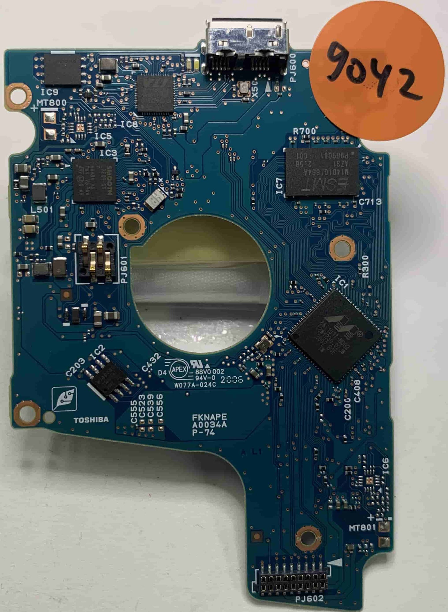 Toshiba MQ04UBB400 G0034A PCB for Sale