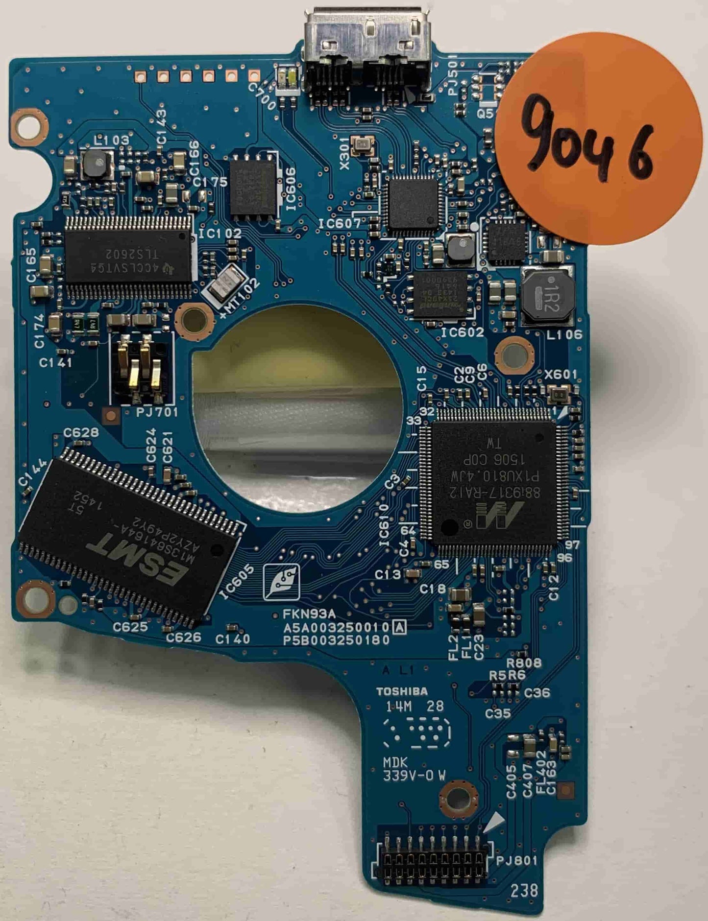 Toshiba MQ01UBD100 G003250A PCB for Sale