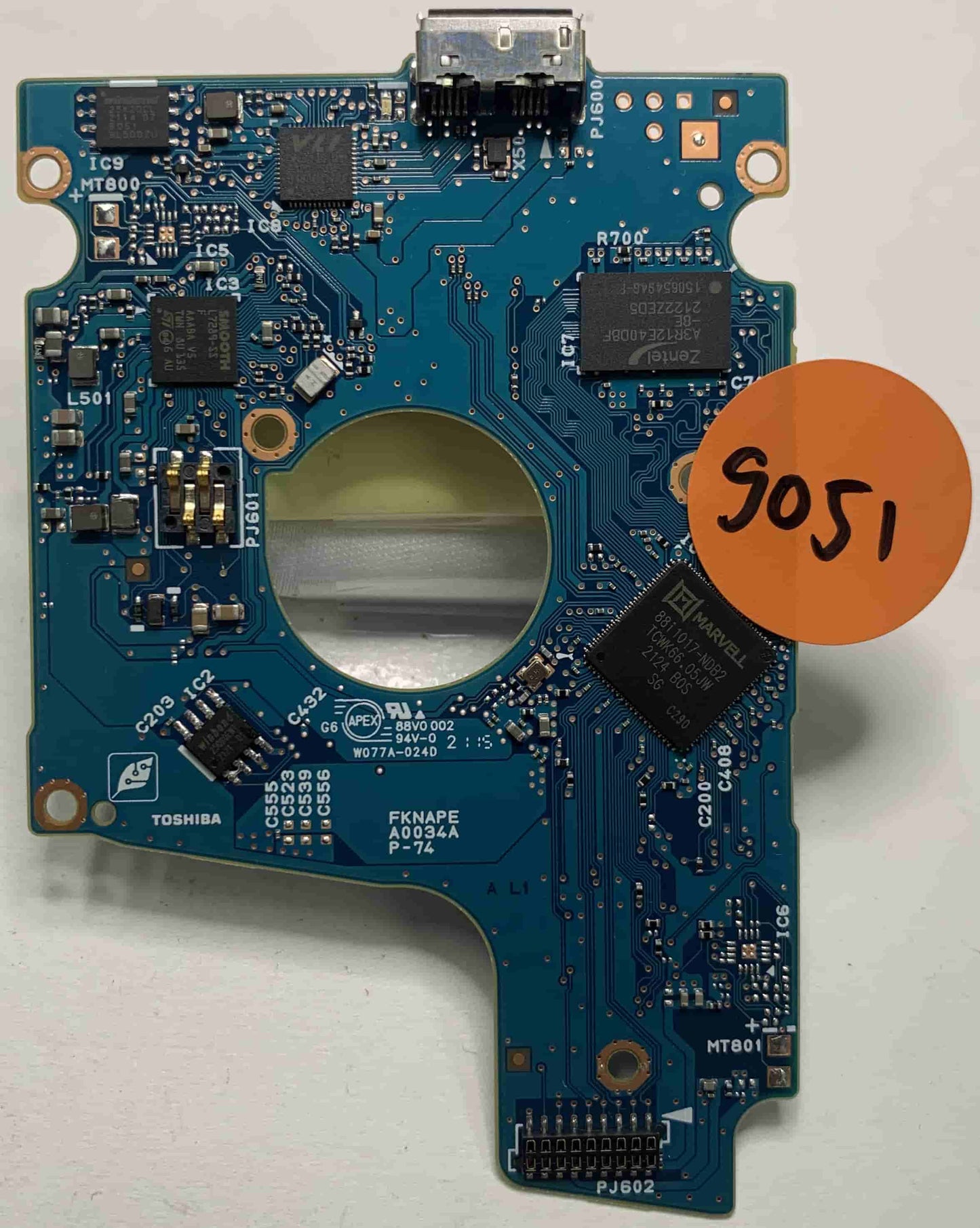 Toshiba MQ04UBD200 G0034A PCB for Sale