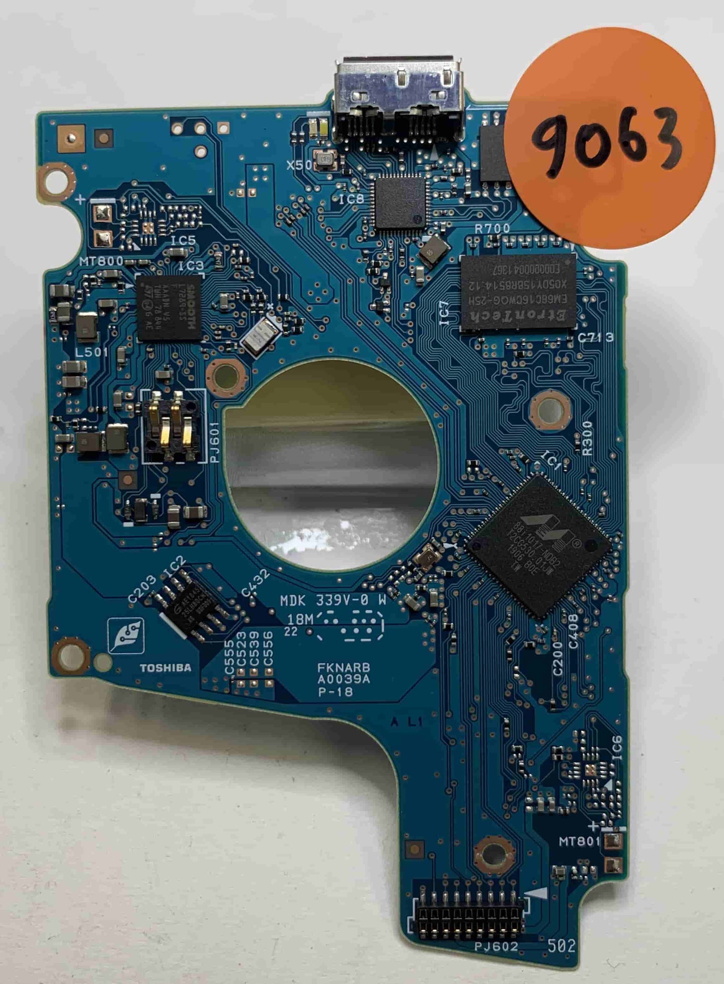 Toshiba MQ04UBD200 G0039A PCB for Sale